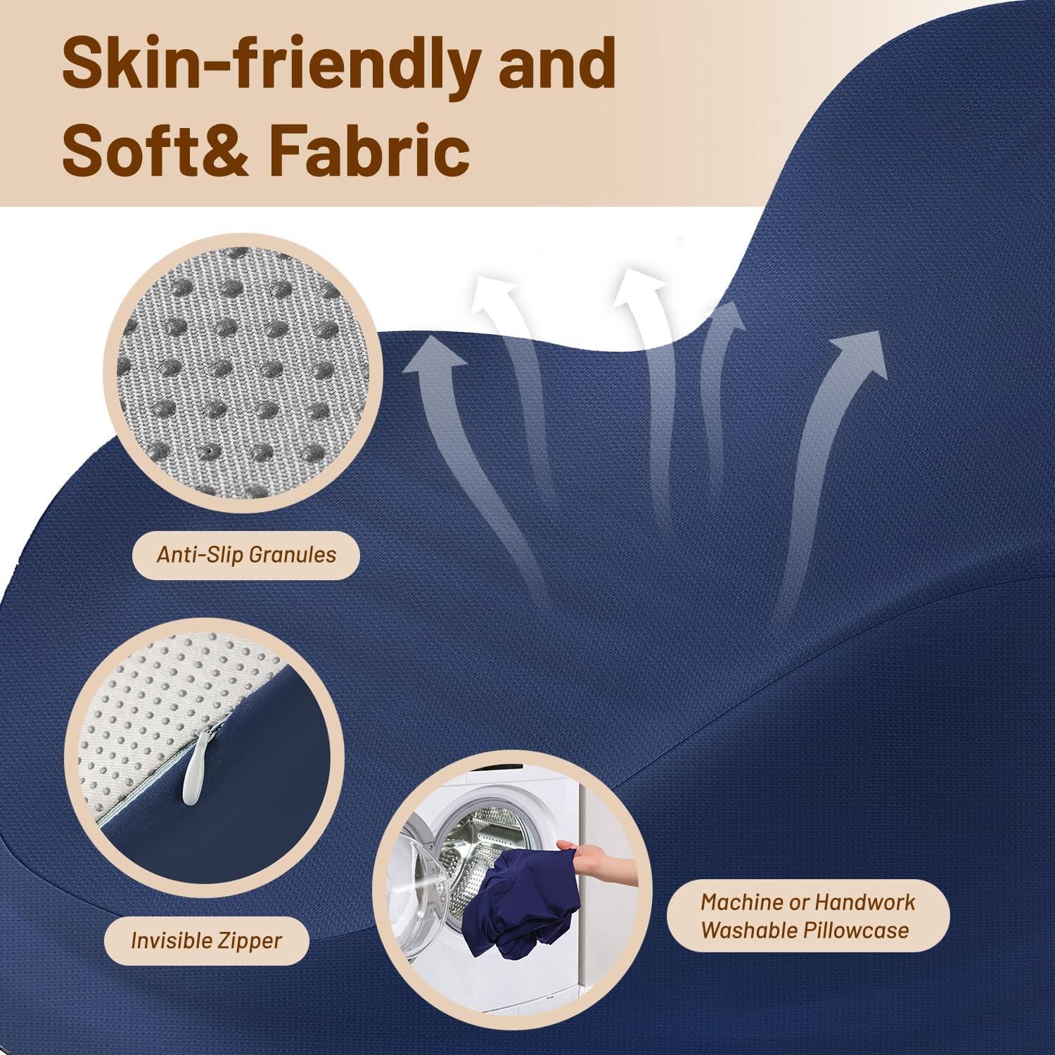 Blue Couples Intimate Position Support Pillow - Vixen | Nova Network