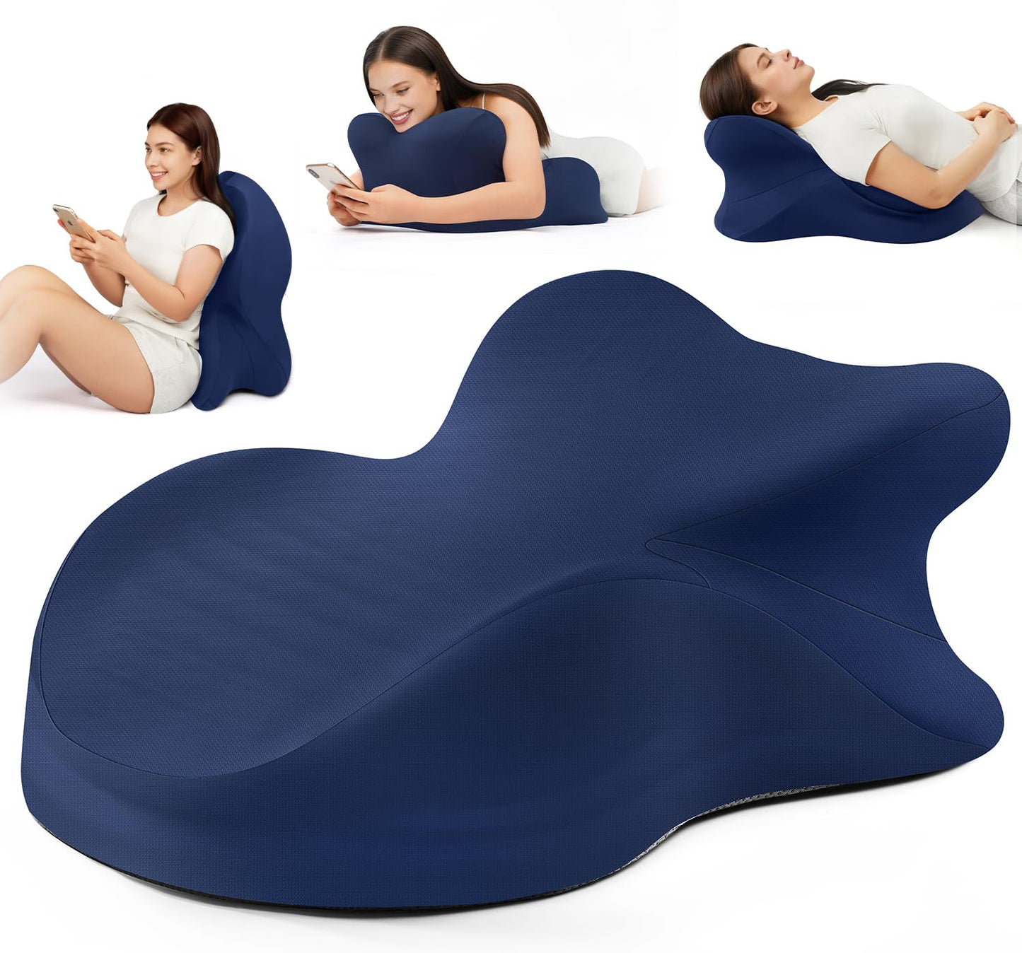 Blue Couples Intimate Position Support Pillow - Vixen | Nova Network