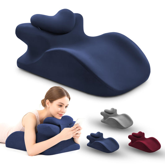 Blue Couples Intimate Position Support Wedge Pillow - Vixen | Nova Network