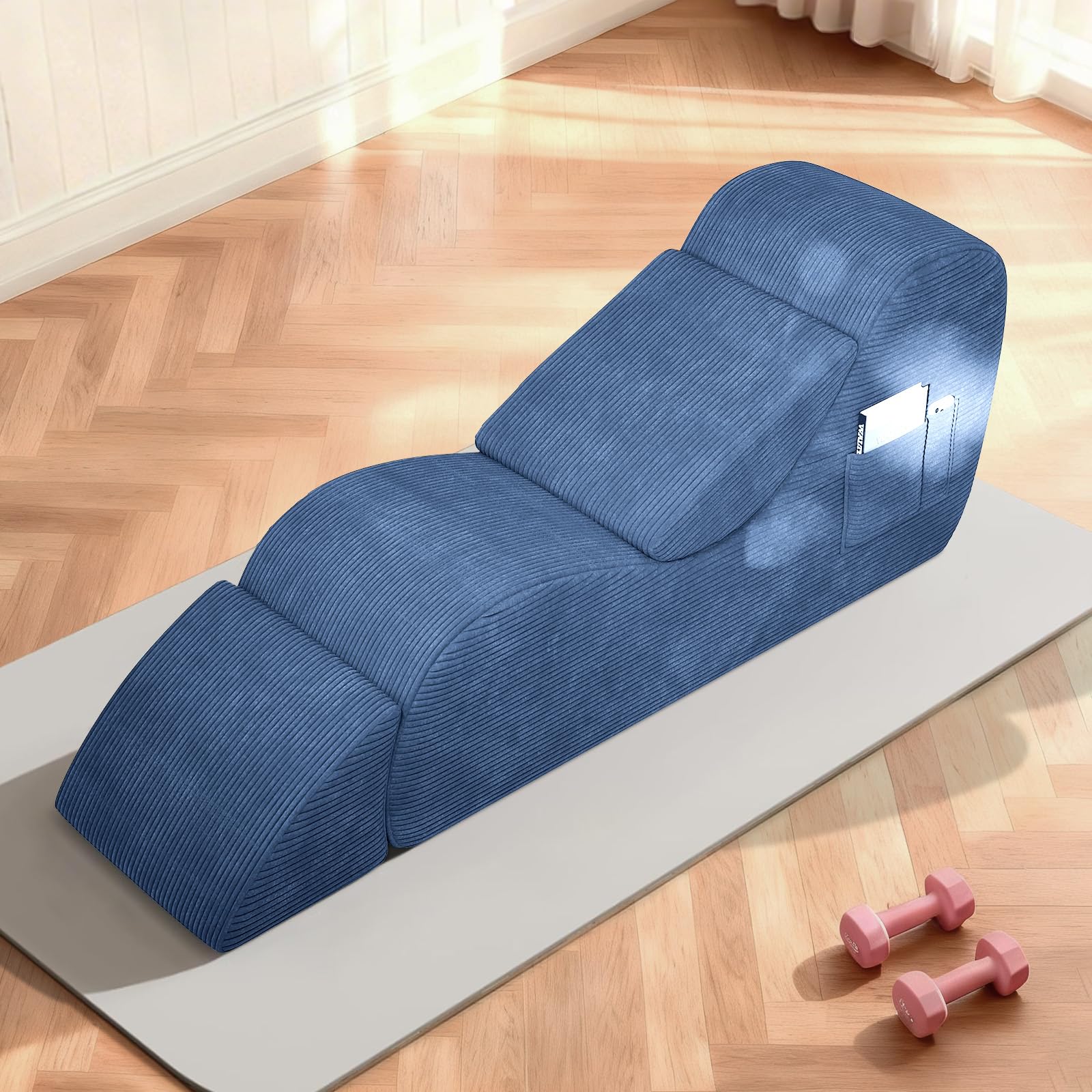 Blue Ergonomic Intimate Support Sex Chaise - Vixen | Nova Network