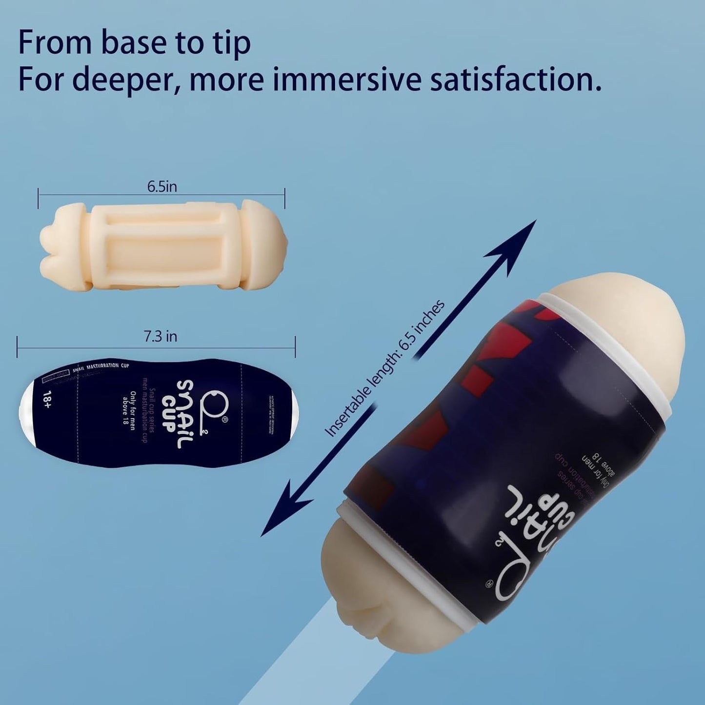 BlueLure 2-in-1 Vagina & Mouth Stroker - Vixen | Nova Network