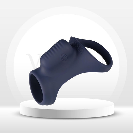 BluePulse Vibrating Cock Sleeve Ring for Couples - Vixen | Nova Network