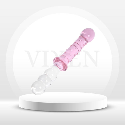 BlushBeads Dual Glass Wand - Vixen | Nova Network