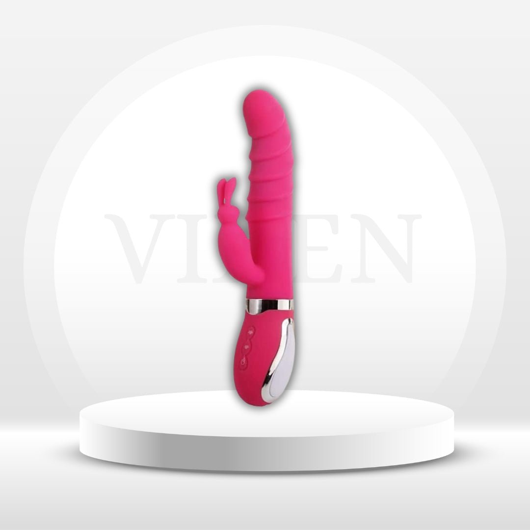 BlushHeat Rabbit Wand Vibrator - Vixen | Nova Network