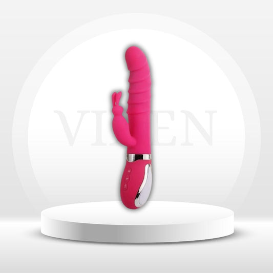 BlushHeat Rabbit Wand Vibrator - Vixen | Nova Network