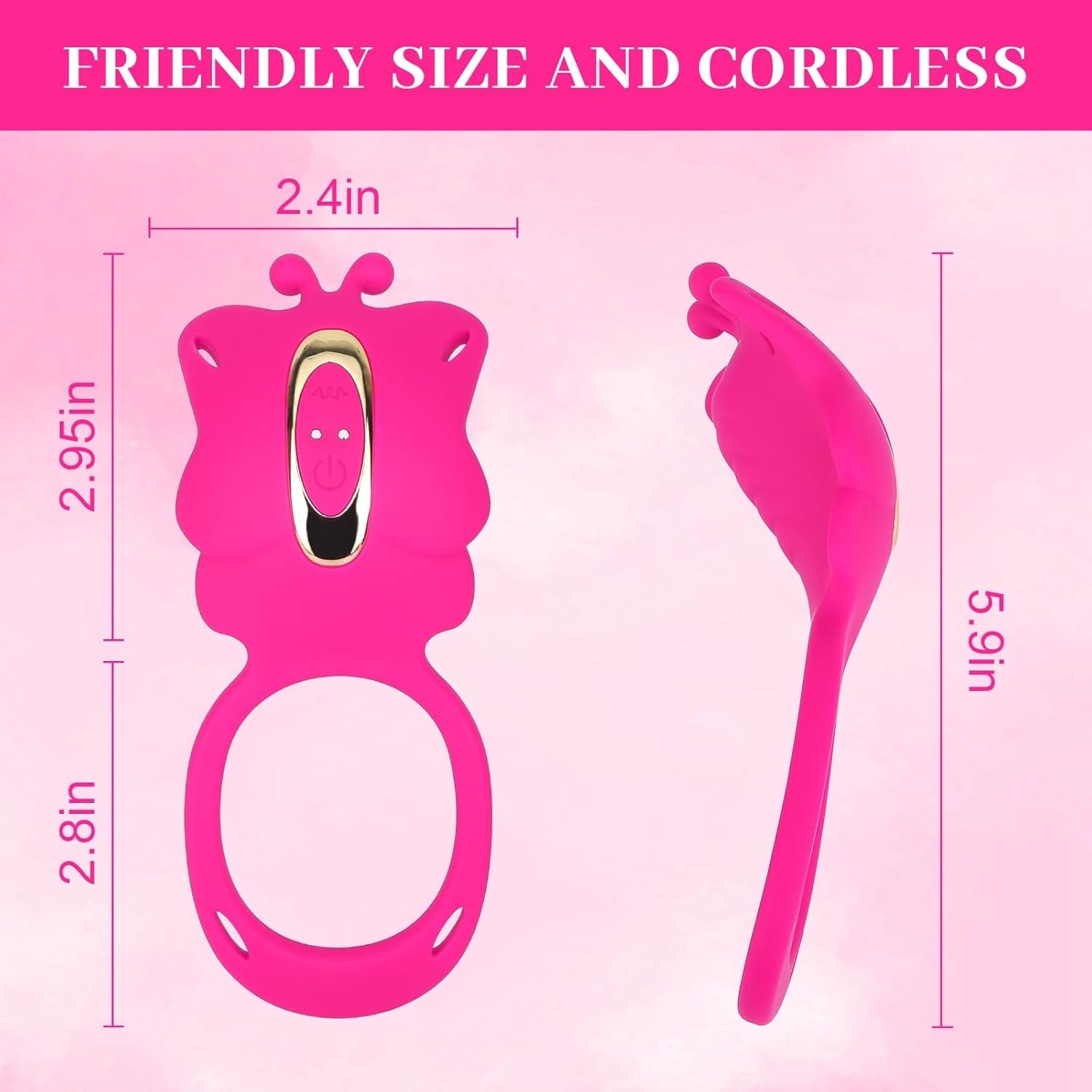 BlushPlay 3 - in - 1 Couples Vibrator Kit - Vixen | Nova Network
