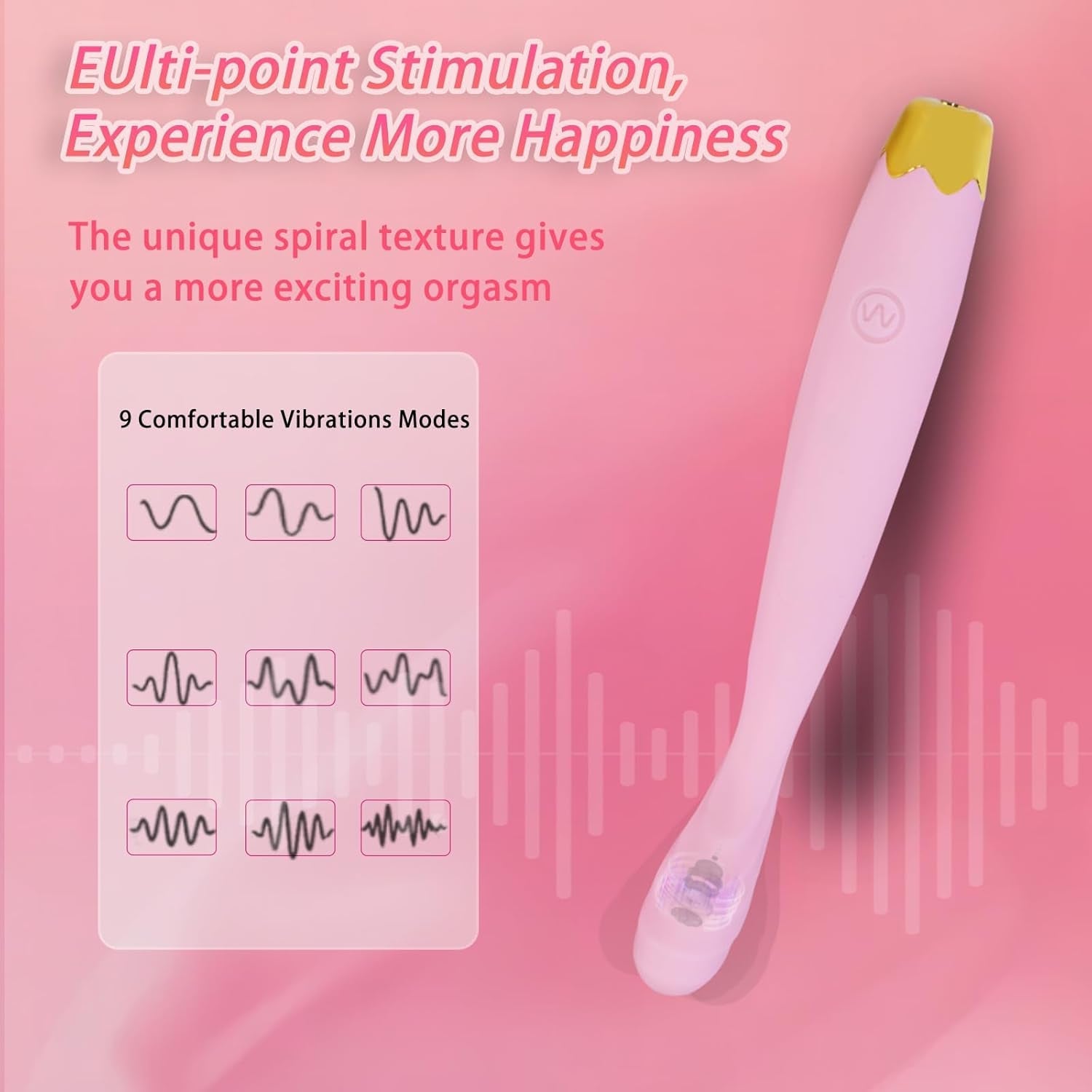 BlushSpiral G - Spot Vibrator Wand - Vixen | Nova Network
