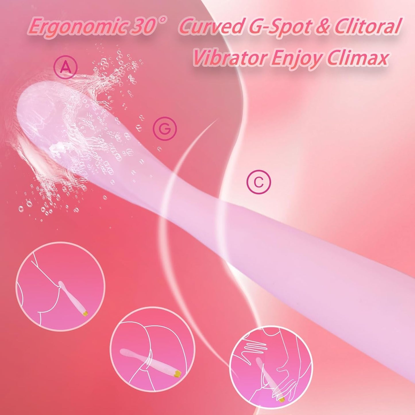 BlushSpiral G - Spot Vibrator Wand - Vixen | Nova Network
