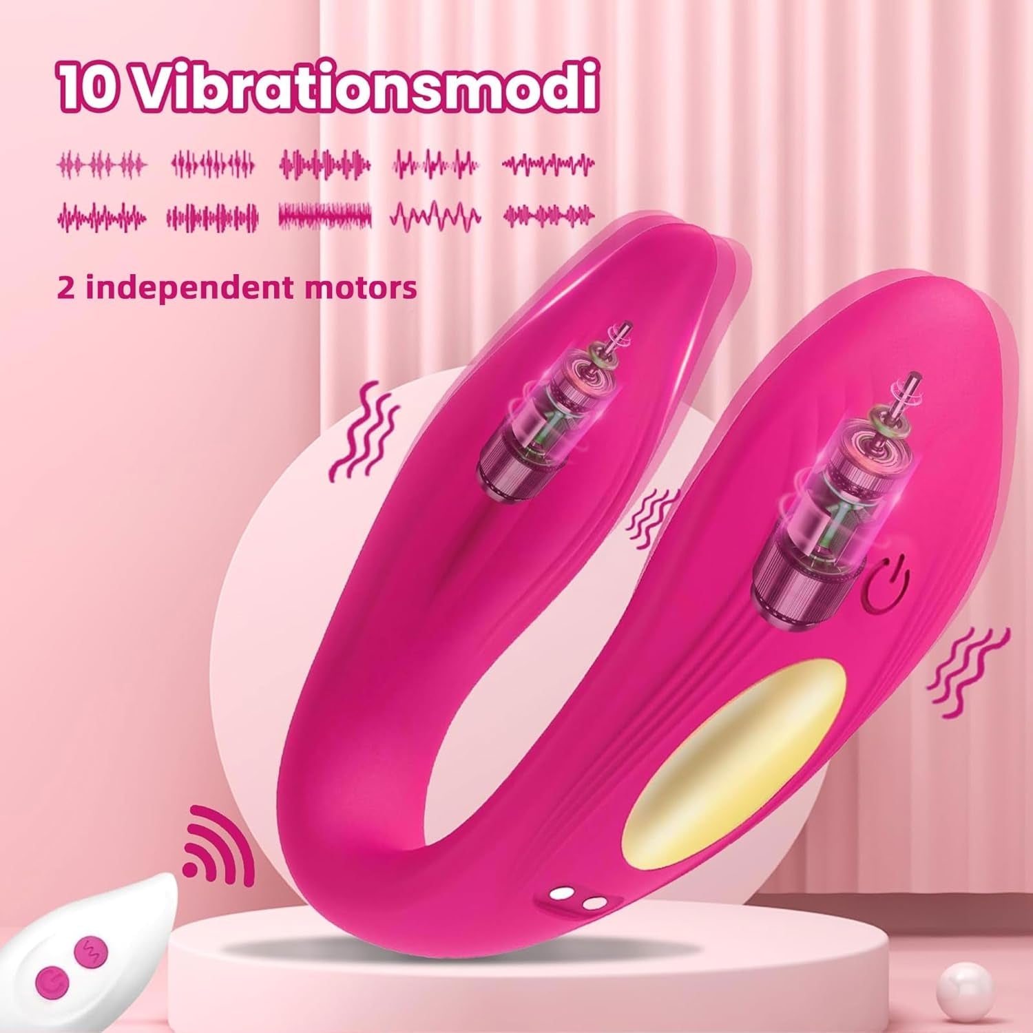 BlushWhisper Remote Wearable Panty Vibrator - Vixen | Nova Network