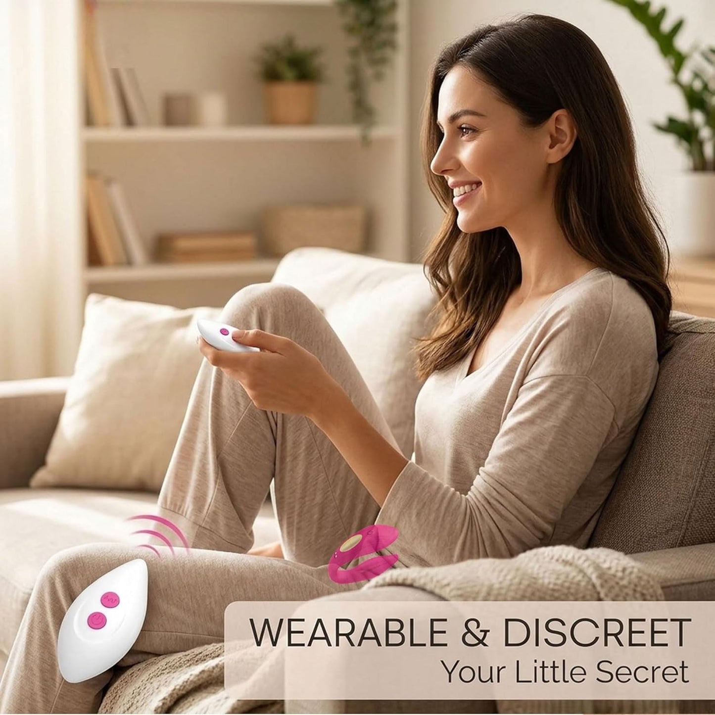 BlushWhisper Remote Wearable Panty Vibrator - Vixen | Nova Network