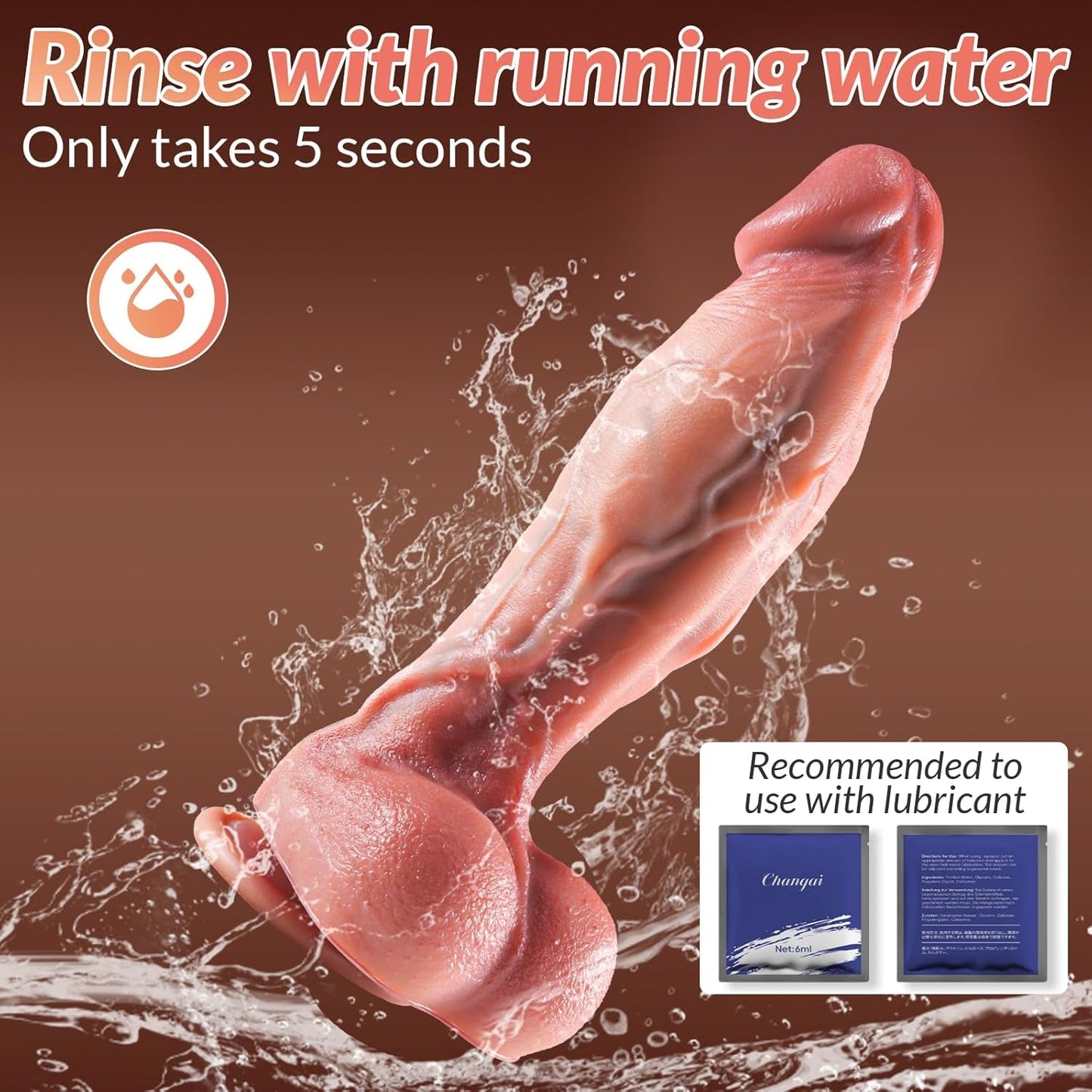 BoldCraft 9.5" Dual-Density Realistic Thick Dildo - Vixen | Nova Network