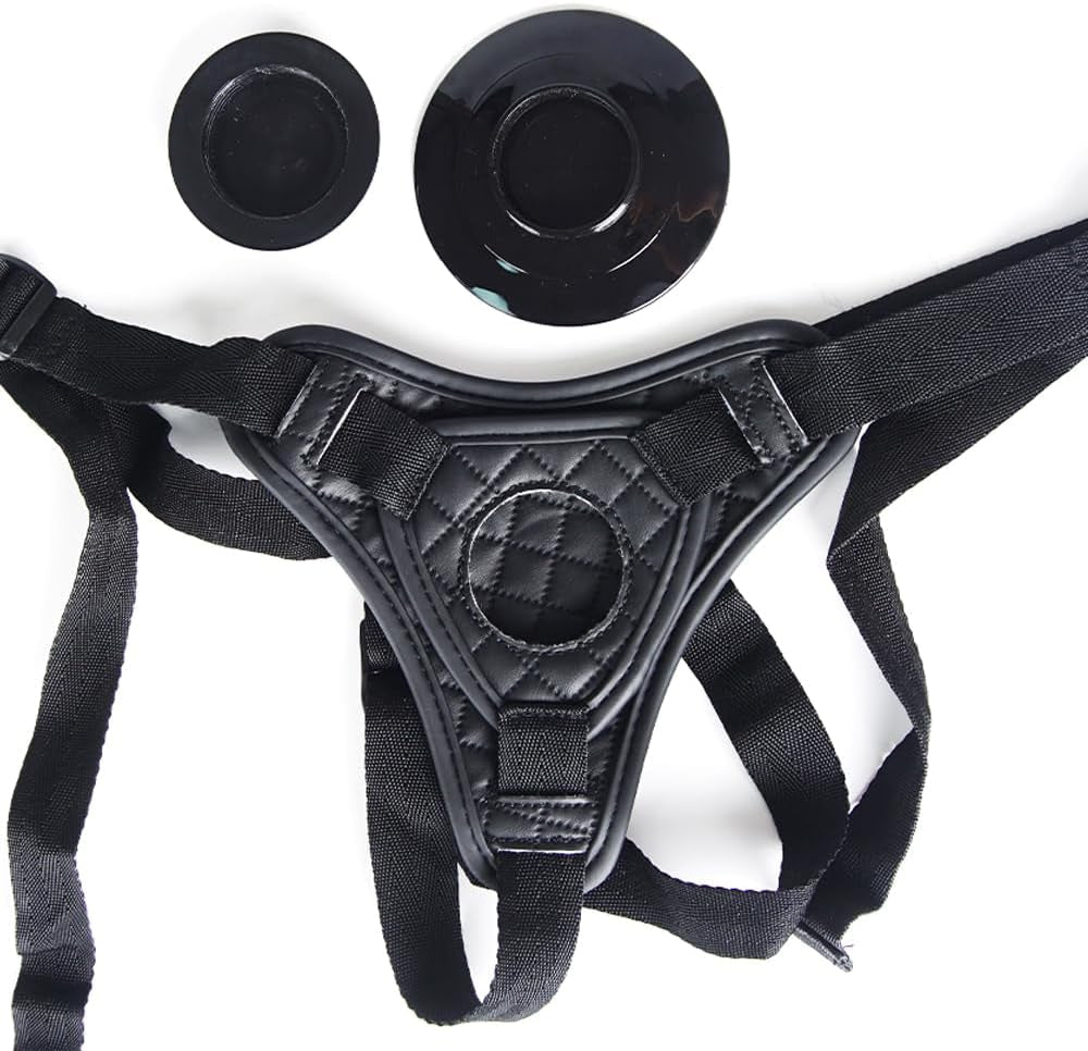 BoldHarness Adjustable Leather Strap-On Dildo Harness - Vixen | Nova Network