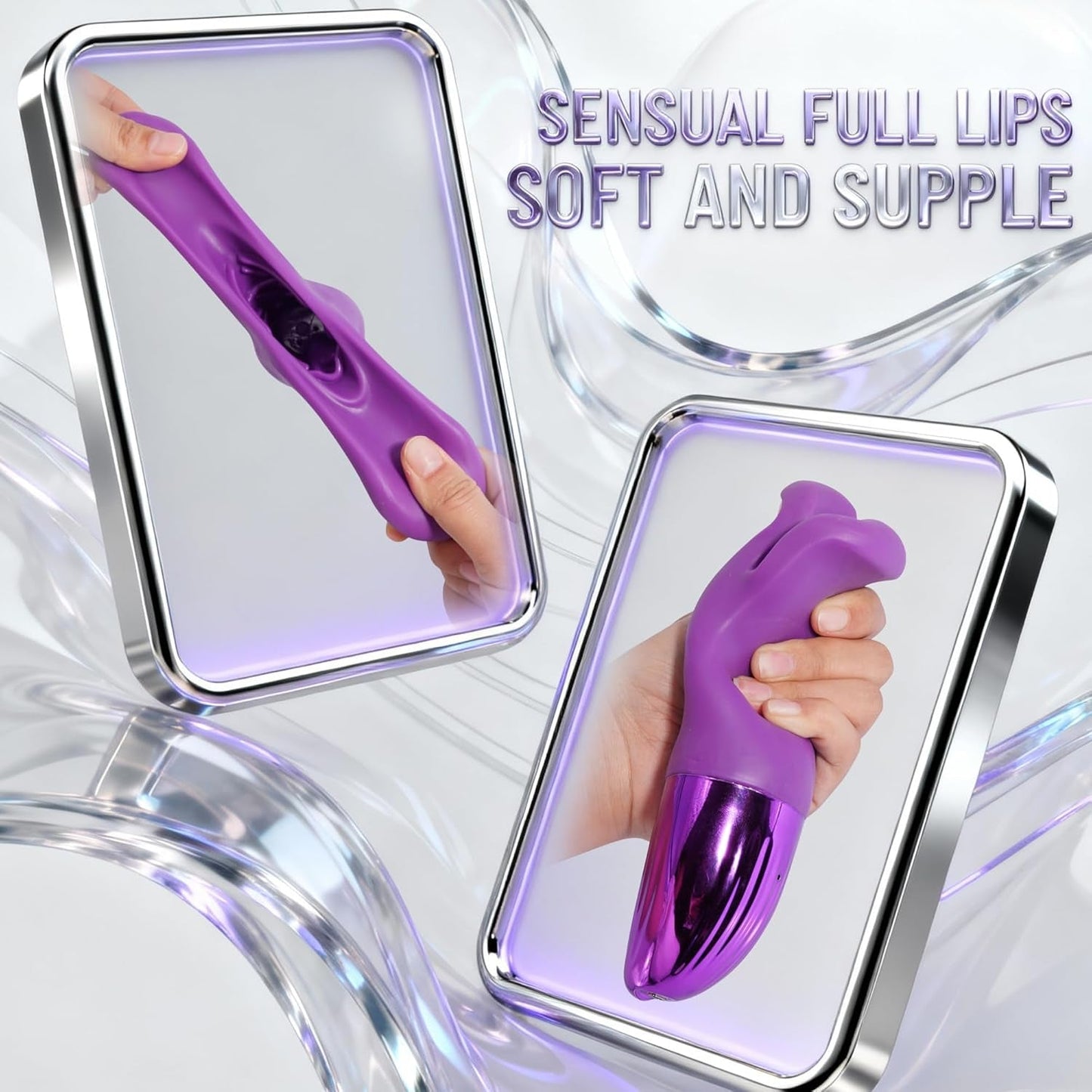 BoldMouth Sucking Male Stroker 5 Suction + 10 Vibe Trainer - Vixen | Nova Network