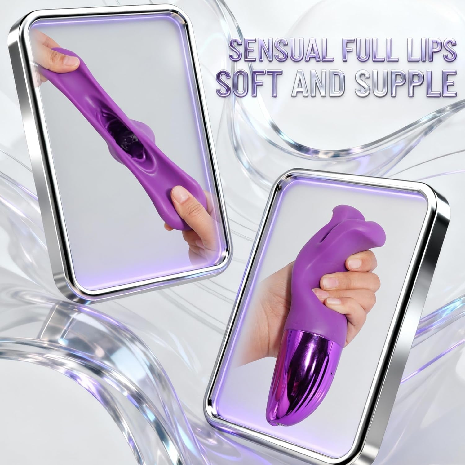 BoldMouth Sucking Male Stroker 5 Suction + 10 Vibe Trainer - Vixen | Nova Network