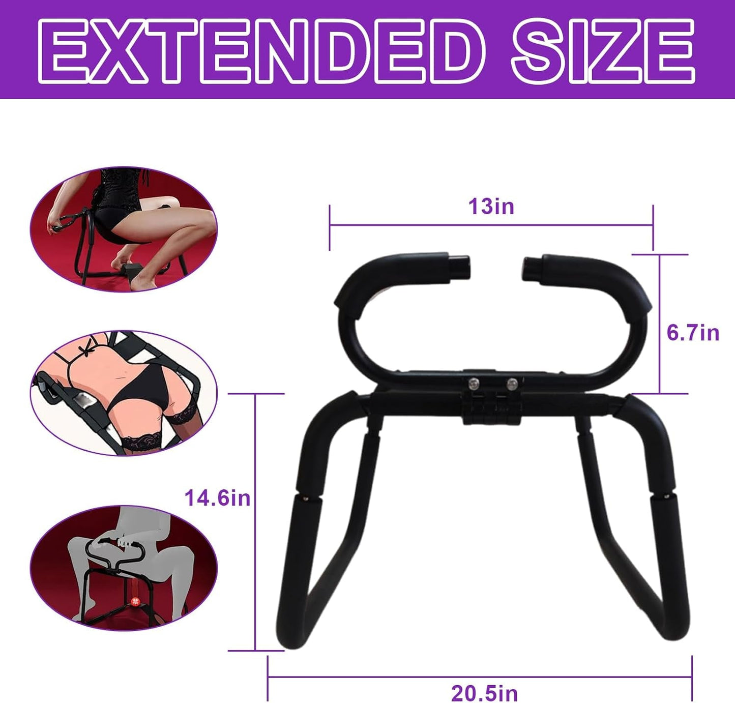 BounceFlex Adjustable Bouncing Sex Positions Chair - Vixen | Nova Network