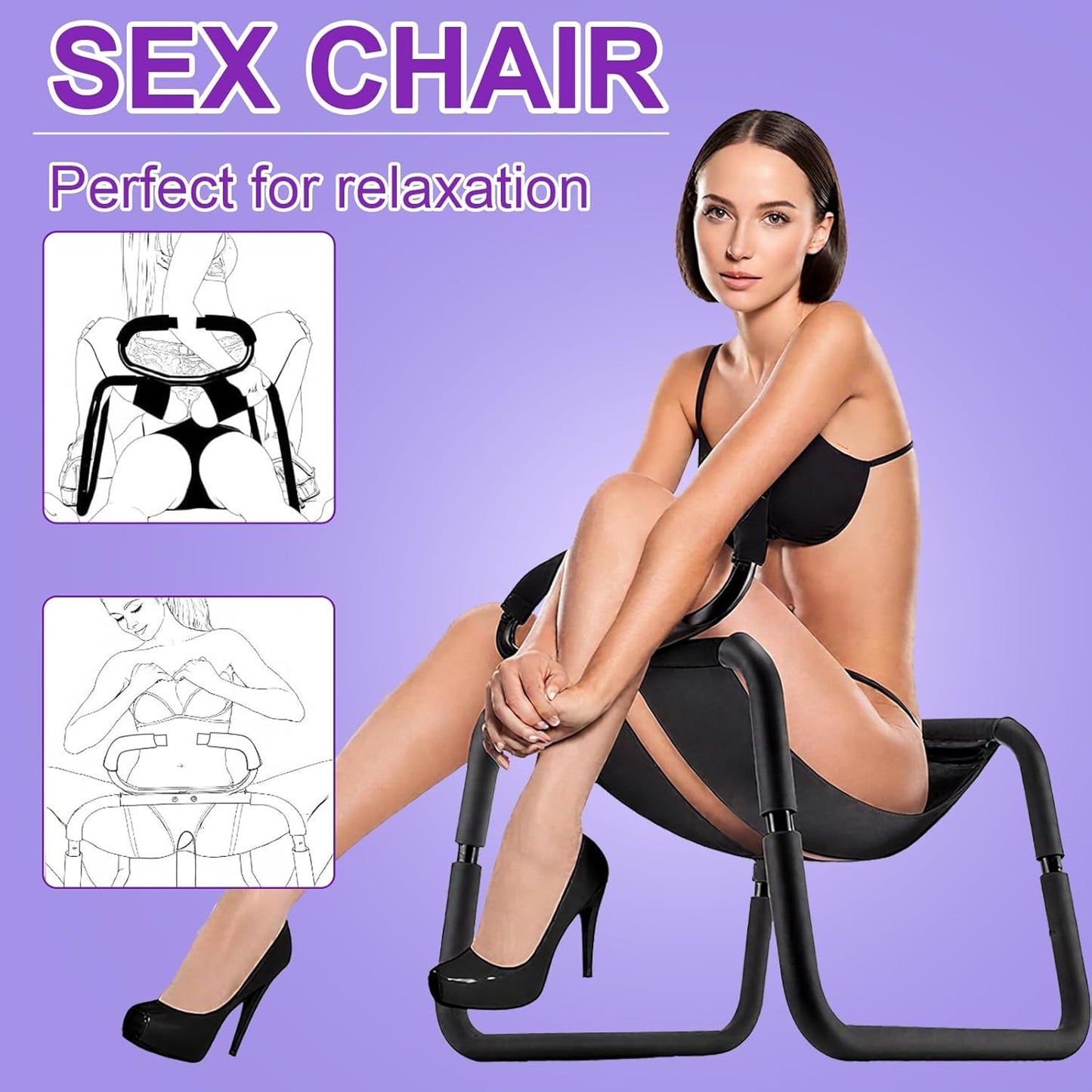 BounceFlex Adjustable Bouncing Sex Positions Chair - Vixen | Nova Network