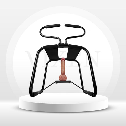 BounceLust Sex Chair with Dildo Mount & Handrails - Vixen | Nova Network