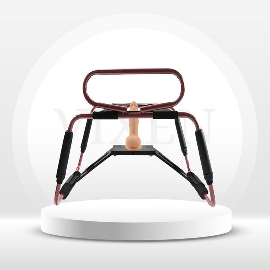 BounceRide Adjustable Sex Chair with Armrest & Dildo Mount - Vixen | Nova Network