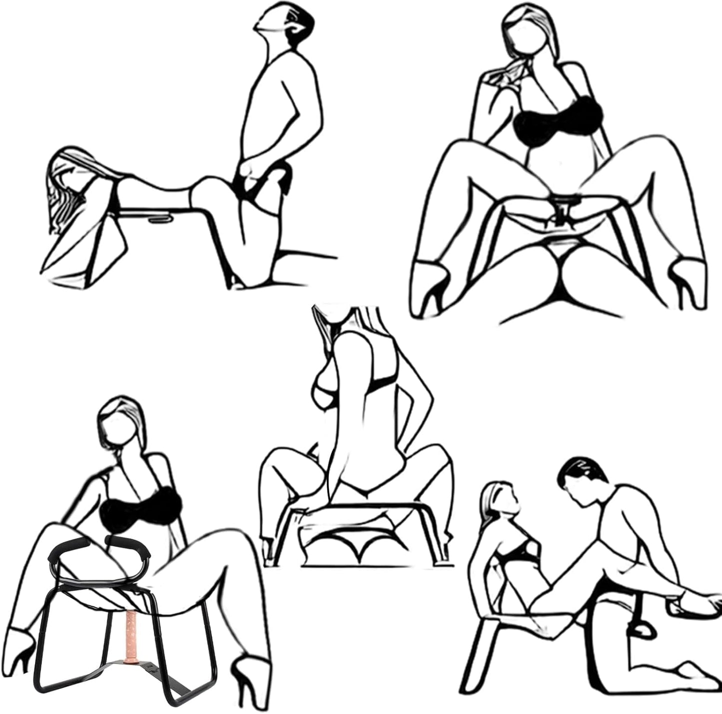 BounceVice Bouncing Sex Chair with Dildo Mount - Vixen | Nova Network