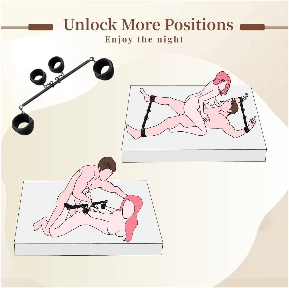 BoundBar Adjustable Spreader Bar Restraint Set - Vixen | Nova Network