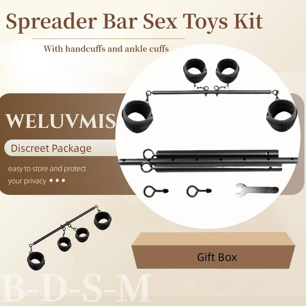 BoundBar Adjustable Spreader Bar Restraint Set - Vixen | Nova Network