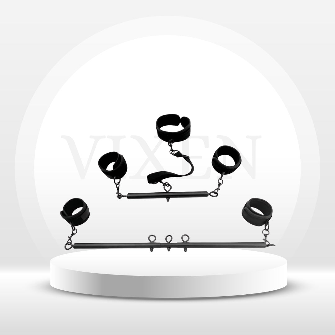 BoundFrame Adjustable BDSM Bar Restraint Kit - Vixen | Nova Network
