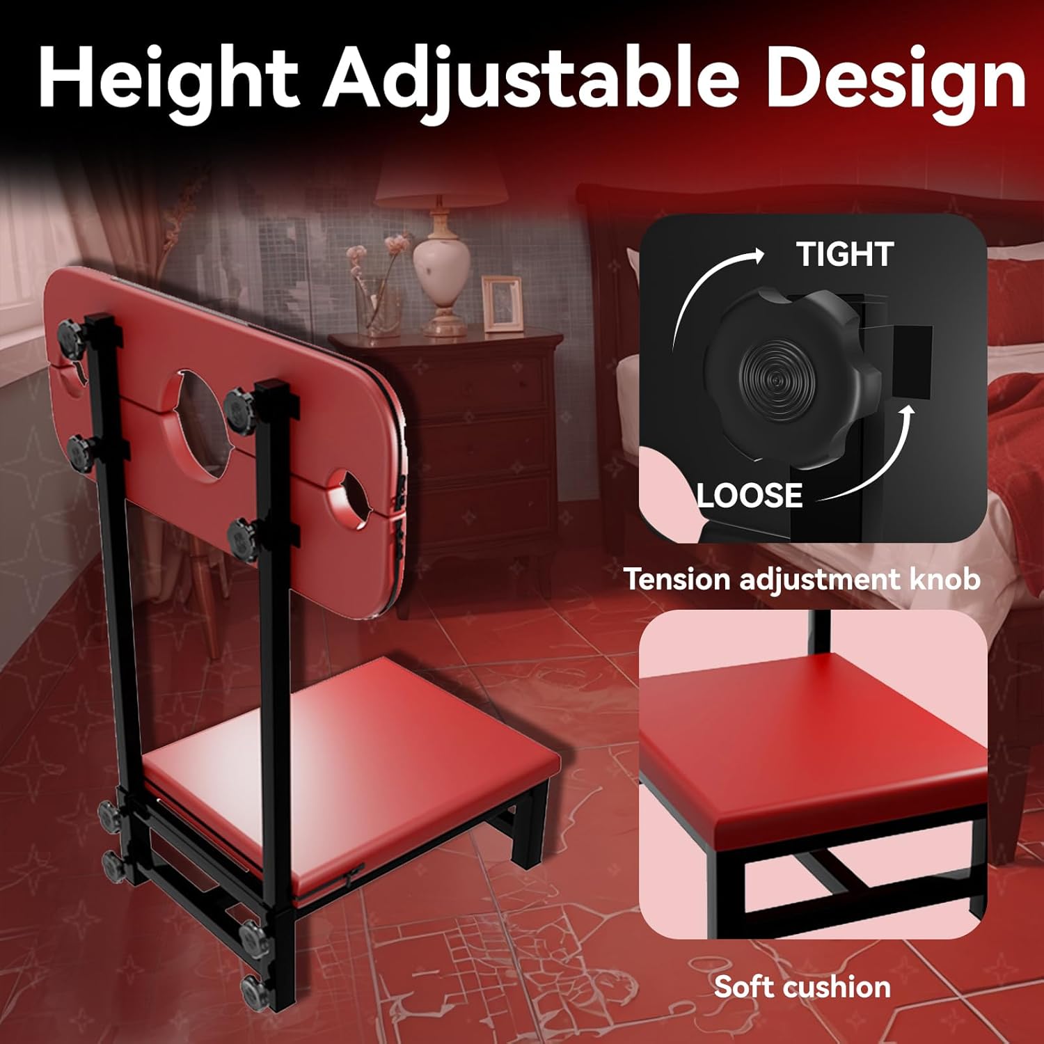 BoundThrone Adjustable BDSM Restraint Sex Chair - Vixen | Nova Network
