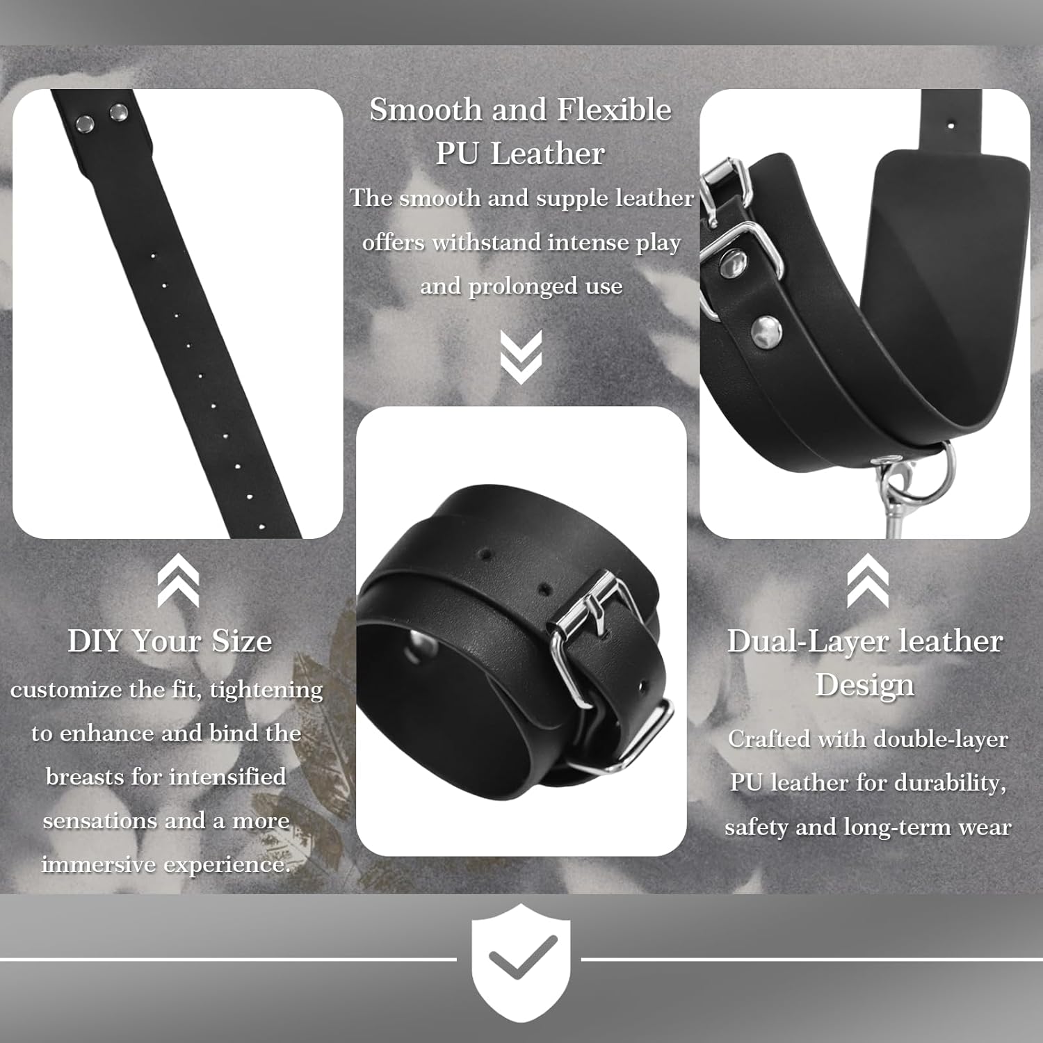 BreastBound Dual - Layer BDSM Harness Set - Vixen | Nova Network