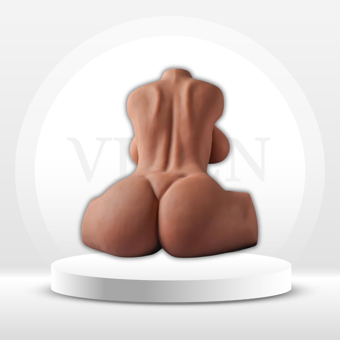 BronzeAllure 3-in-1 Realistic Sex Doll Torso | Wheat TPE - Vixen | Nova Network