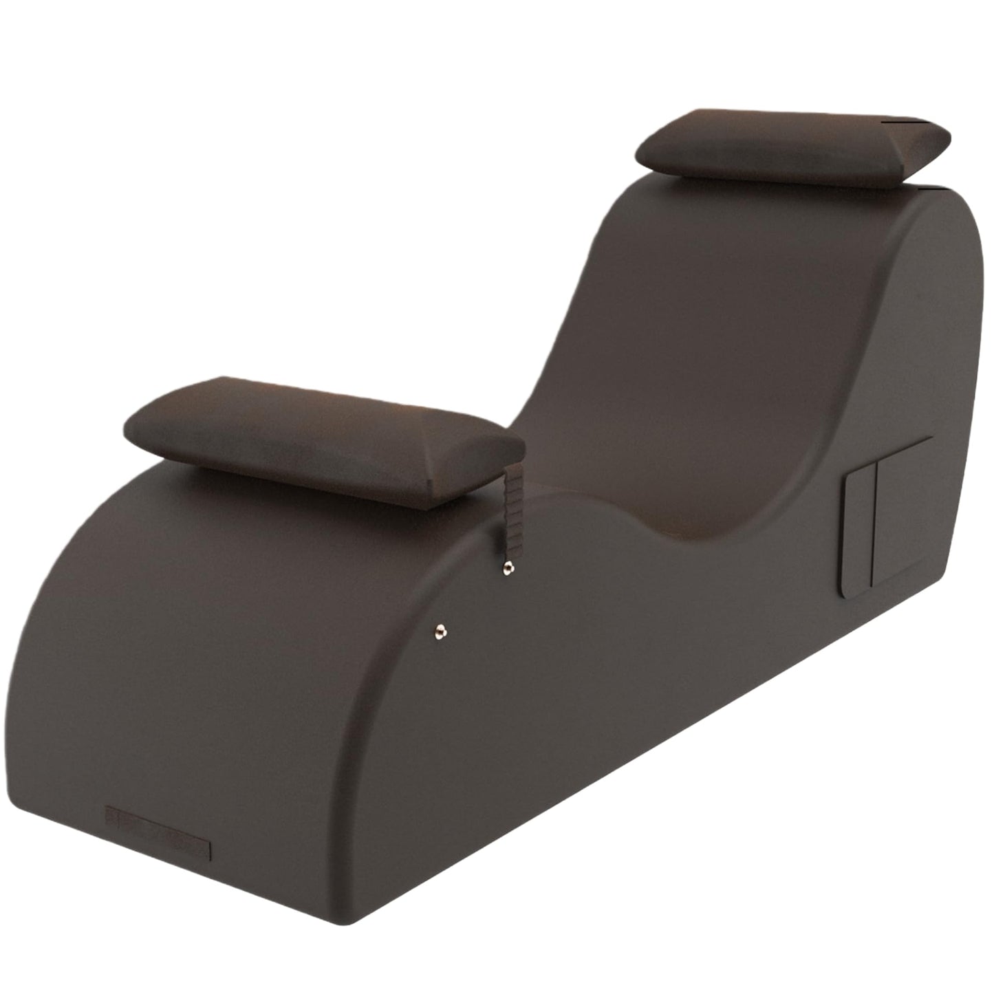 Brown Ergonomic Curved Premium Sex Chaise - Vixen | Nova Network