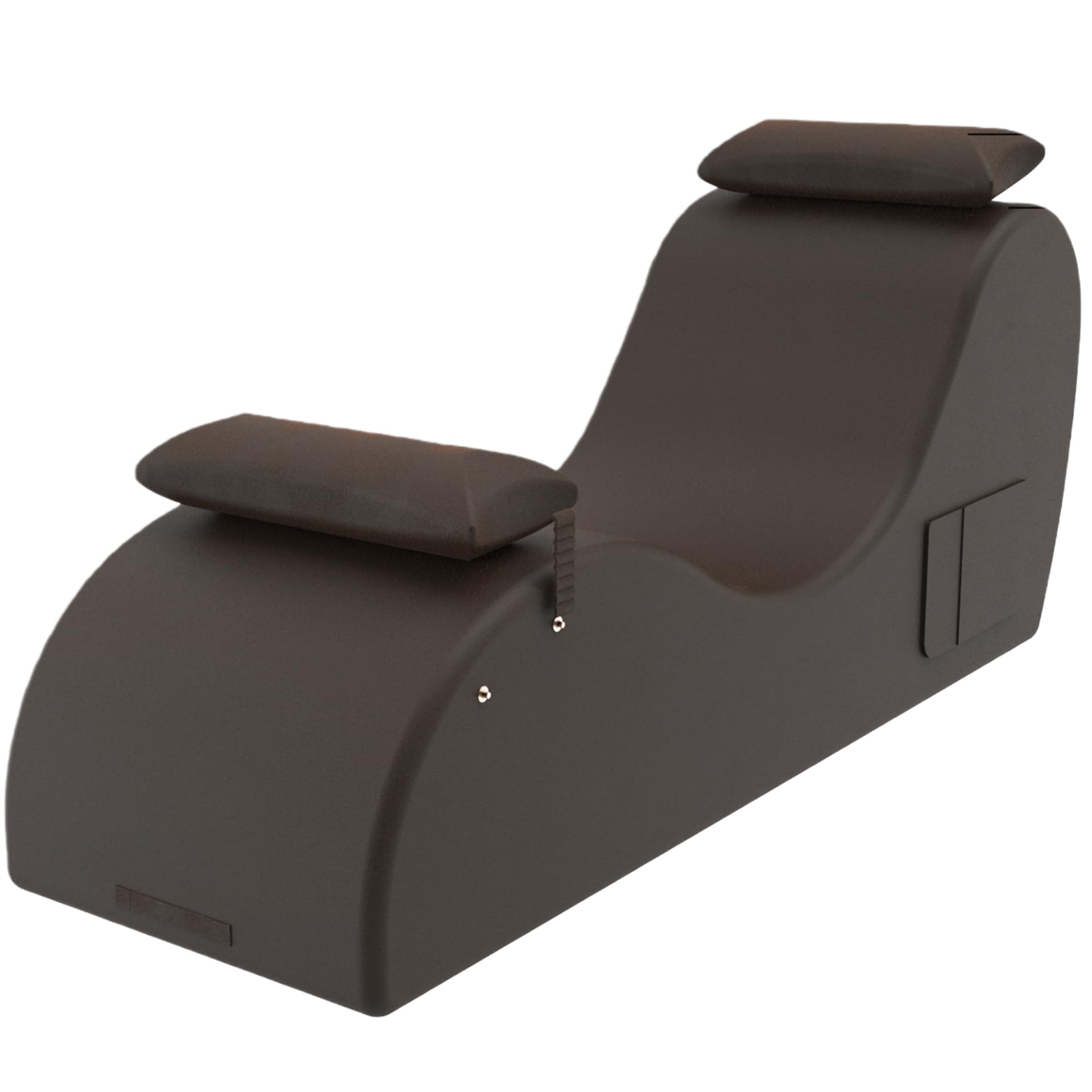 Brown Ergonomic Curved Premium Sex Chaise - Vixen | Nova Network
