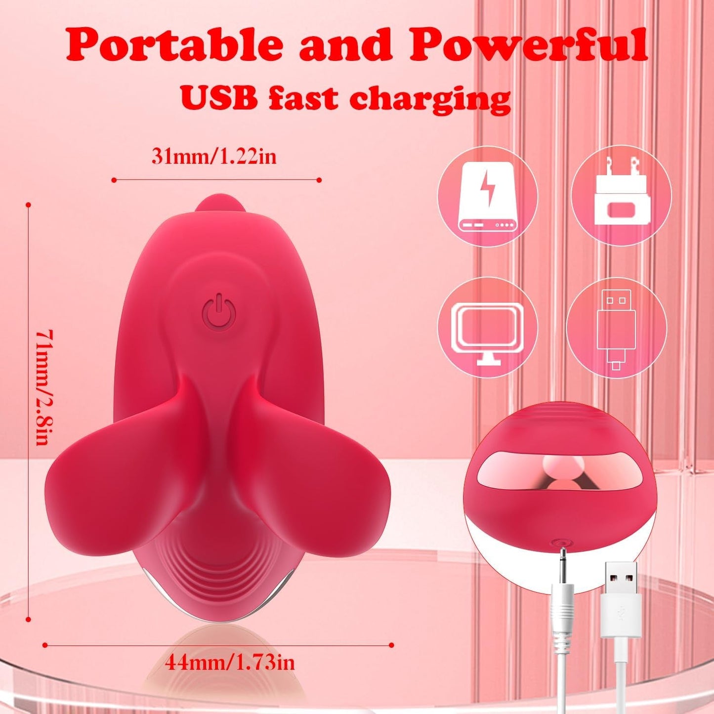 BumbleBuzz Powerful Mini Finger Vibrator - Vixen | Nova Network