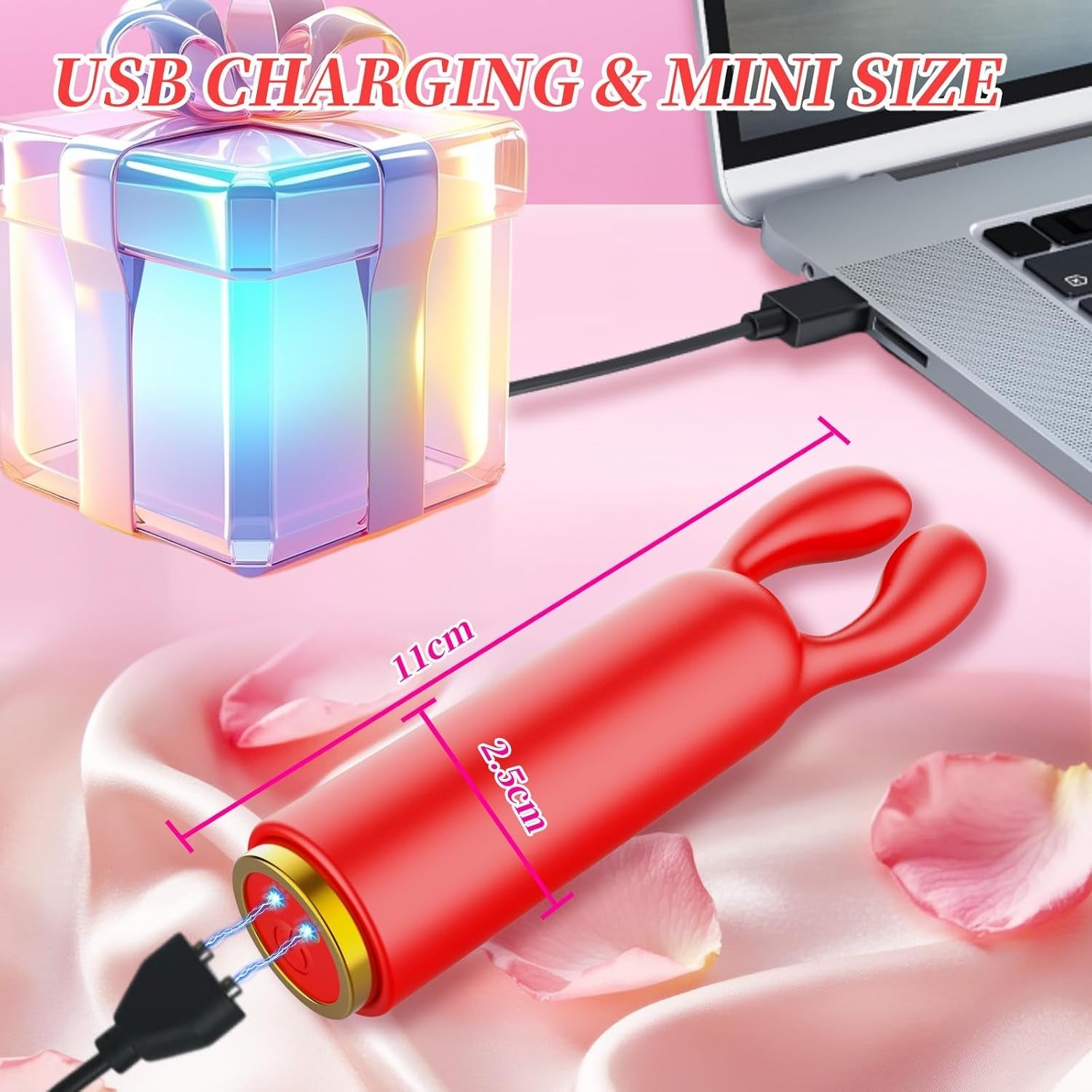 BunnyBliss Mini Vibe Bullet Vibrator - Vixen | Nova Network