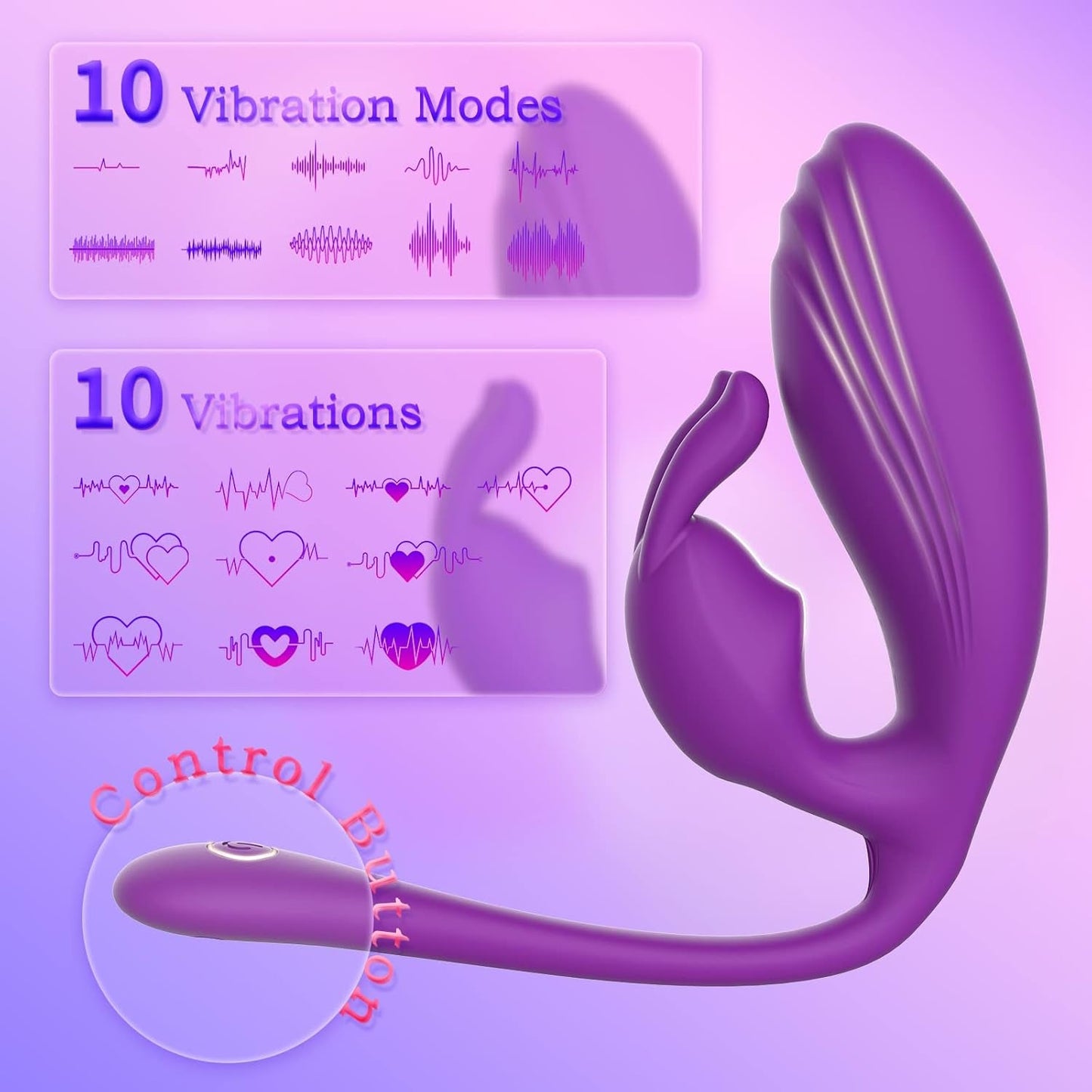BunnyBloom Clitoral G - Spot Anal Rabbit Vibrator - Vixen | Nova Network