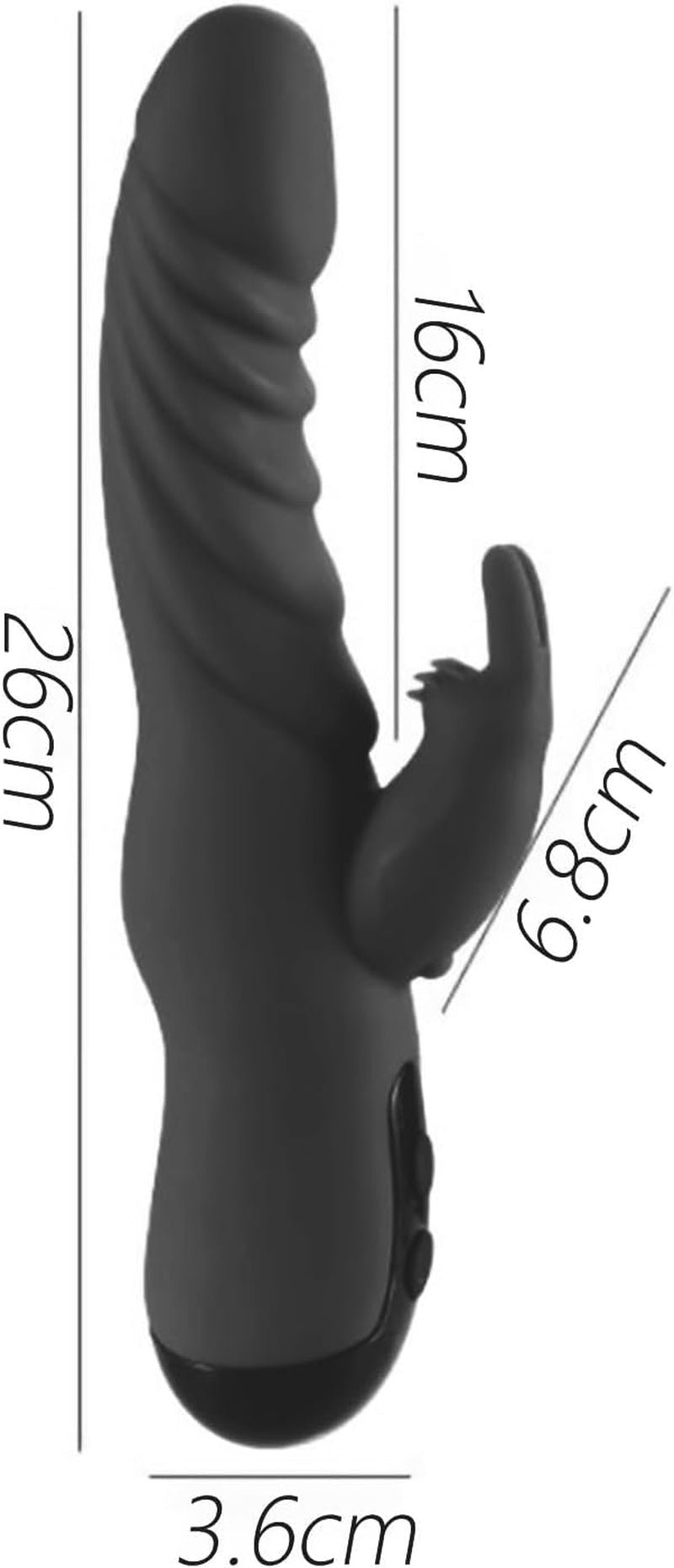 BunnyThrust Rabbit Thrusting Dildo Vibrator - Vixen | Nova Network