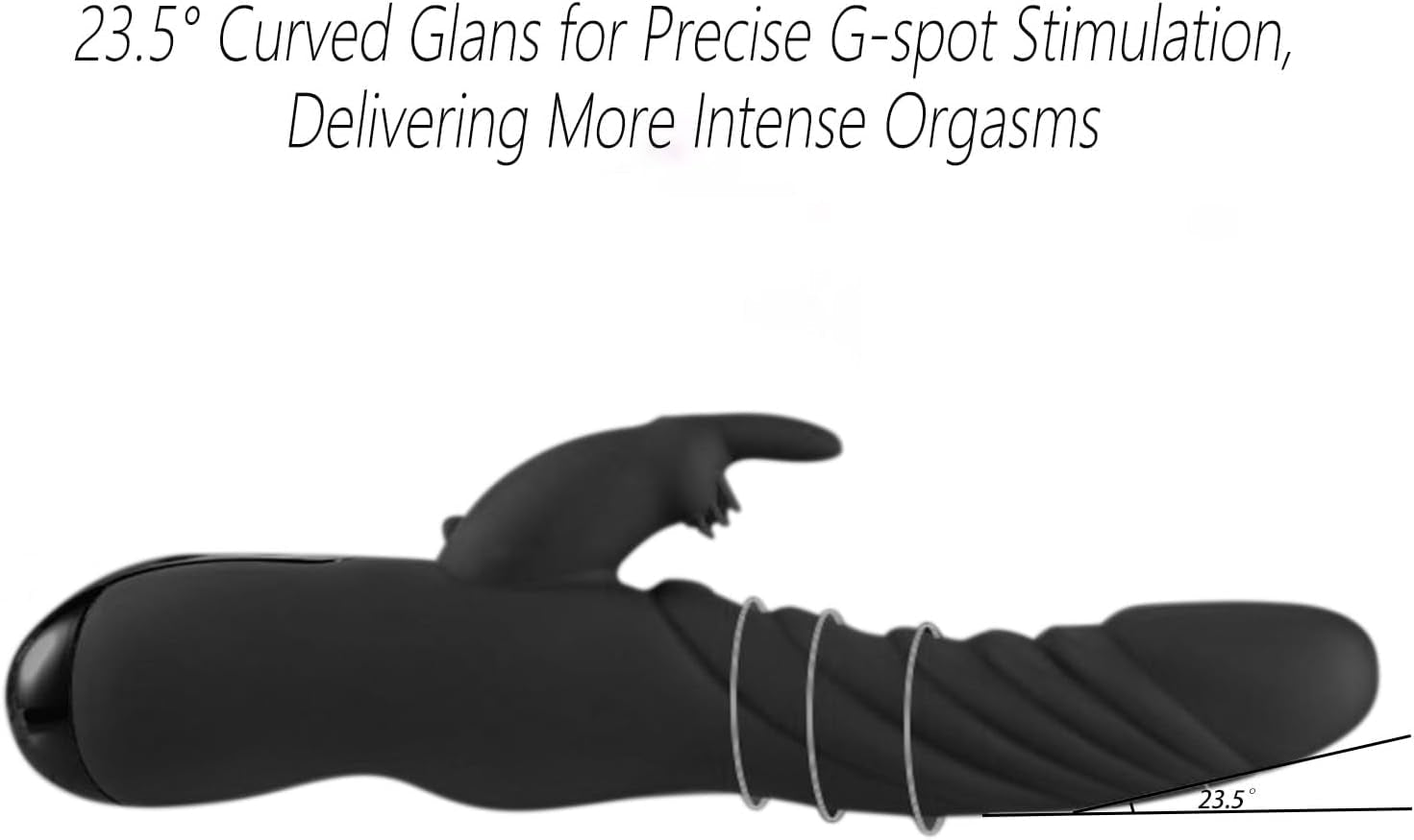 BunnyThrust Rabbit Thrusting Dildo Vibrator - Vixen | Nova Network