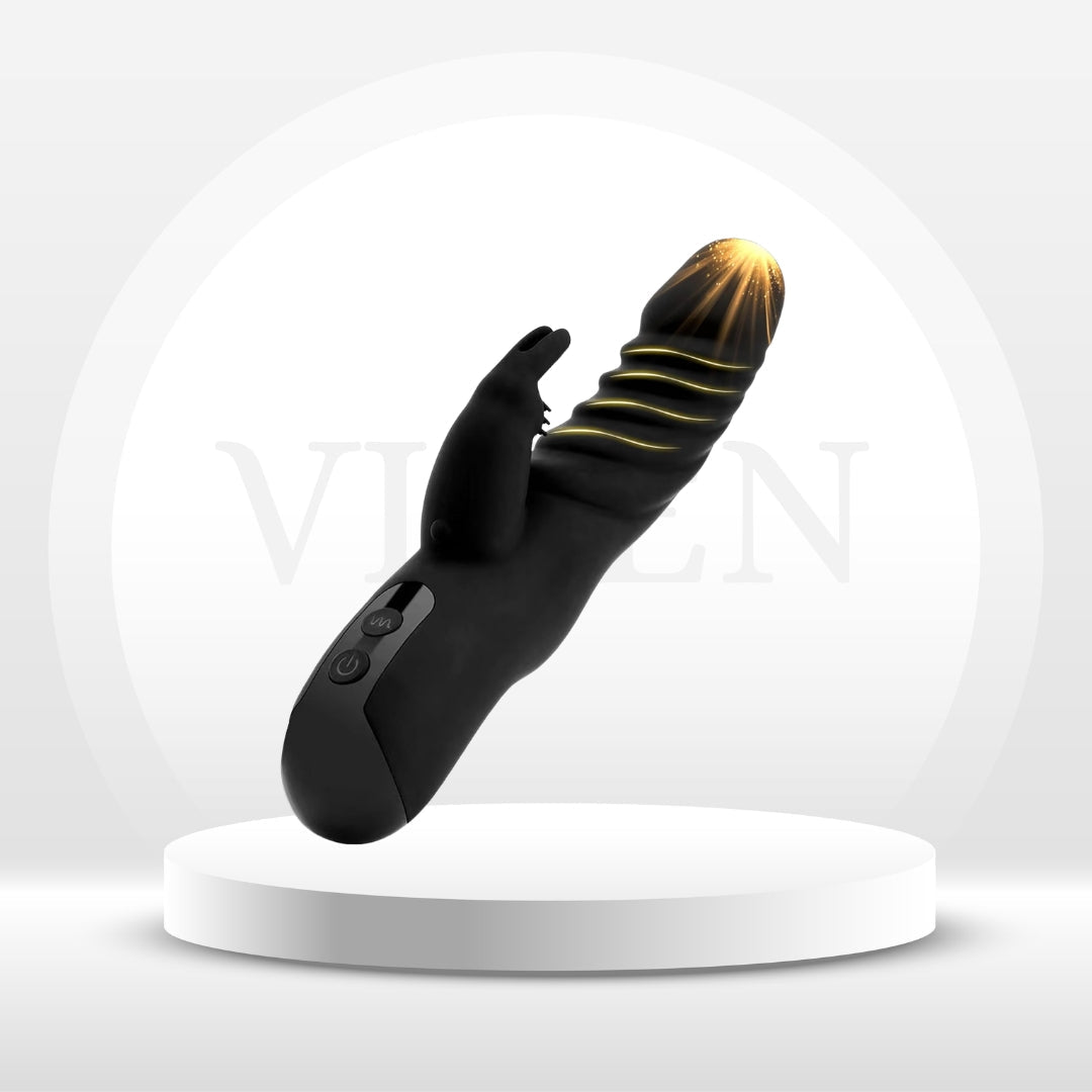 BunnyThrust Rabbit Thrusting Dildo Vibrator - Vixen | Nova Network