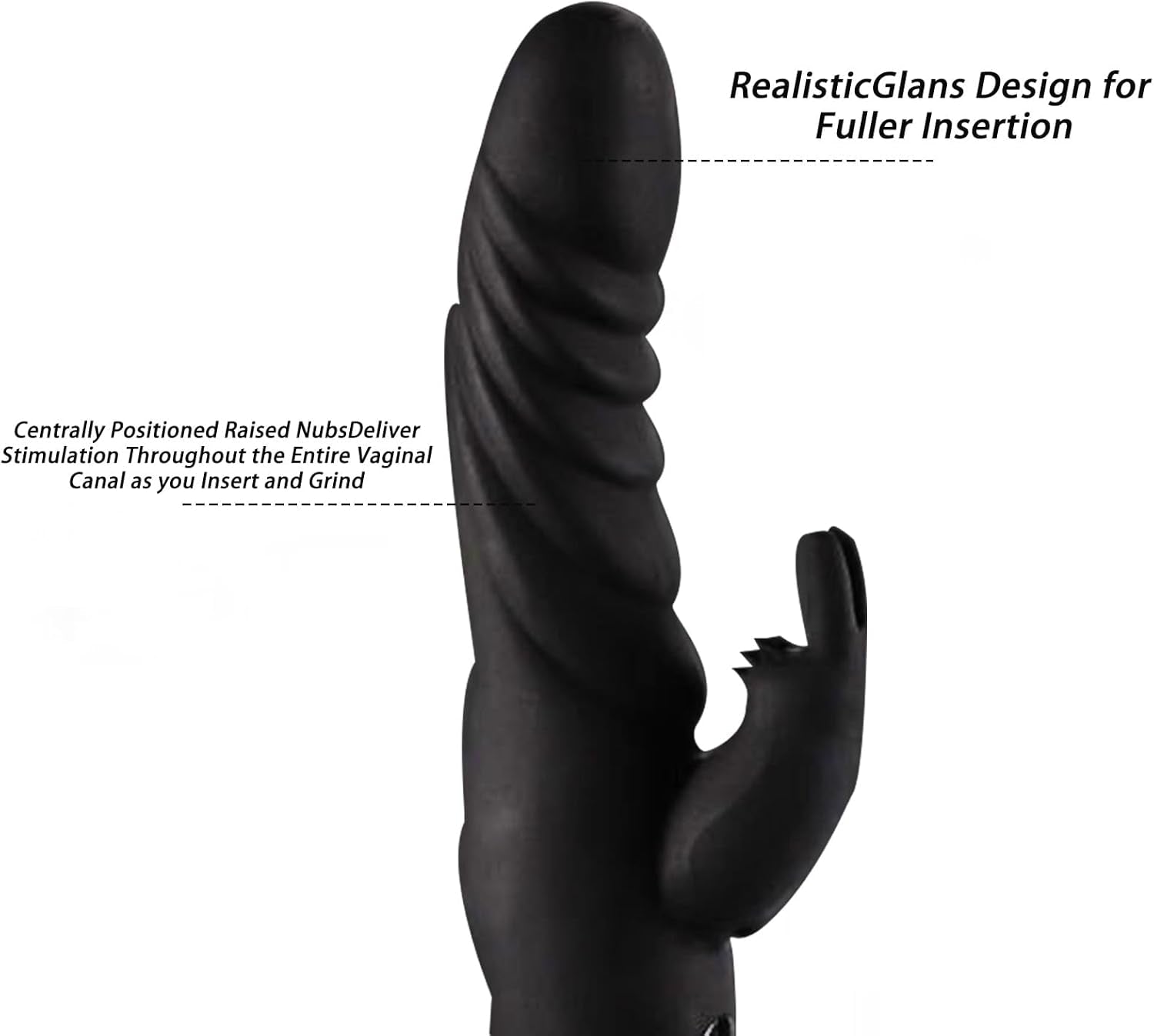 BunnyThrust Rabbit Thrusting Dildo Vibrator - Vixen | Nova Network