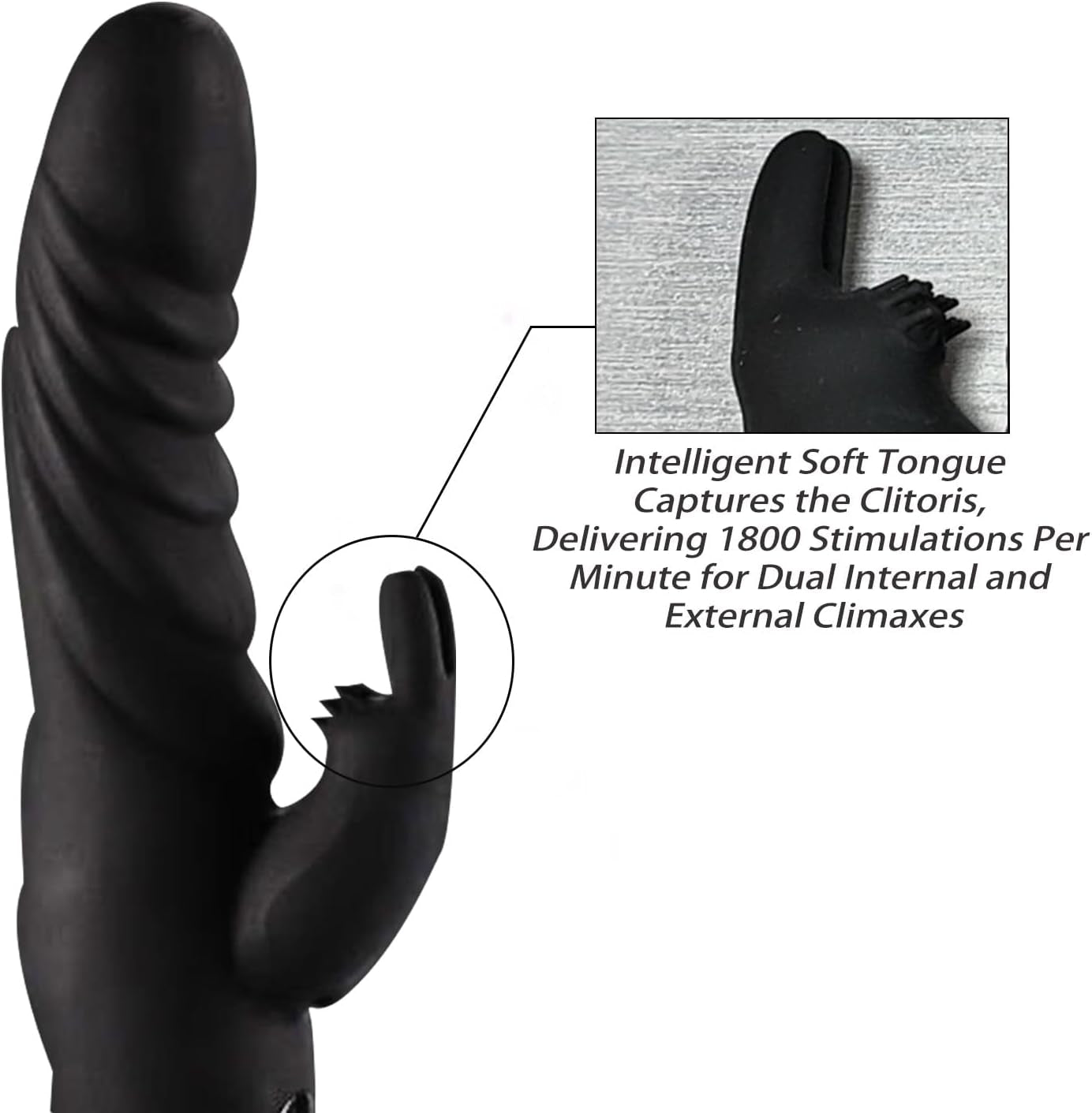 BunnyThrust Rabbit Thrusting Dildo Vibrator - Vixen | Nova Network