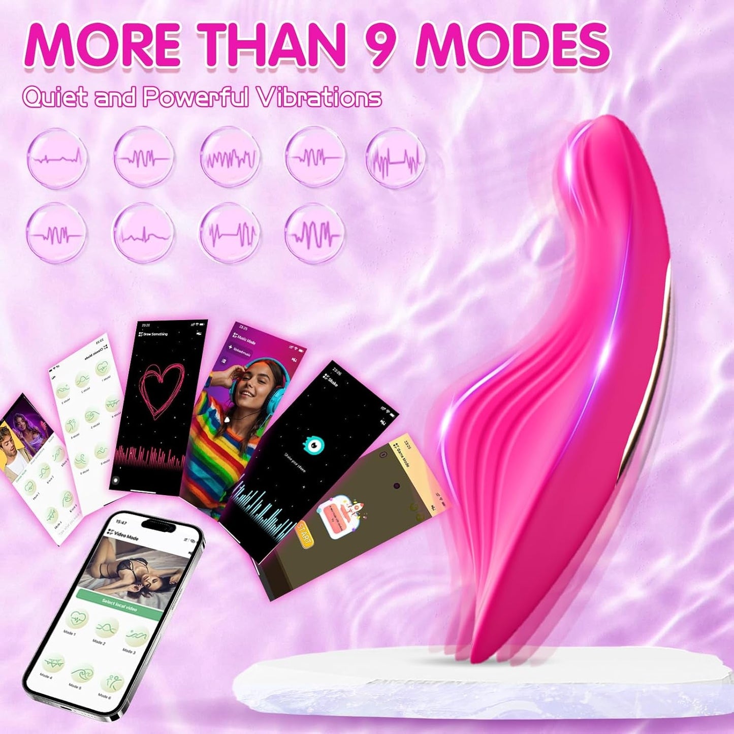 ButterflyLink App Control Panty Vibrator - Vixen | Nova Network