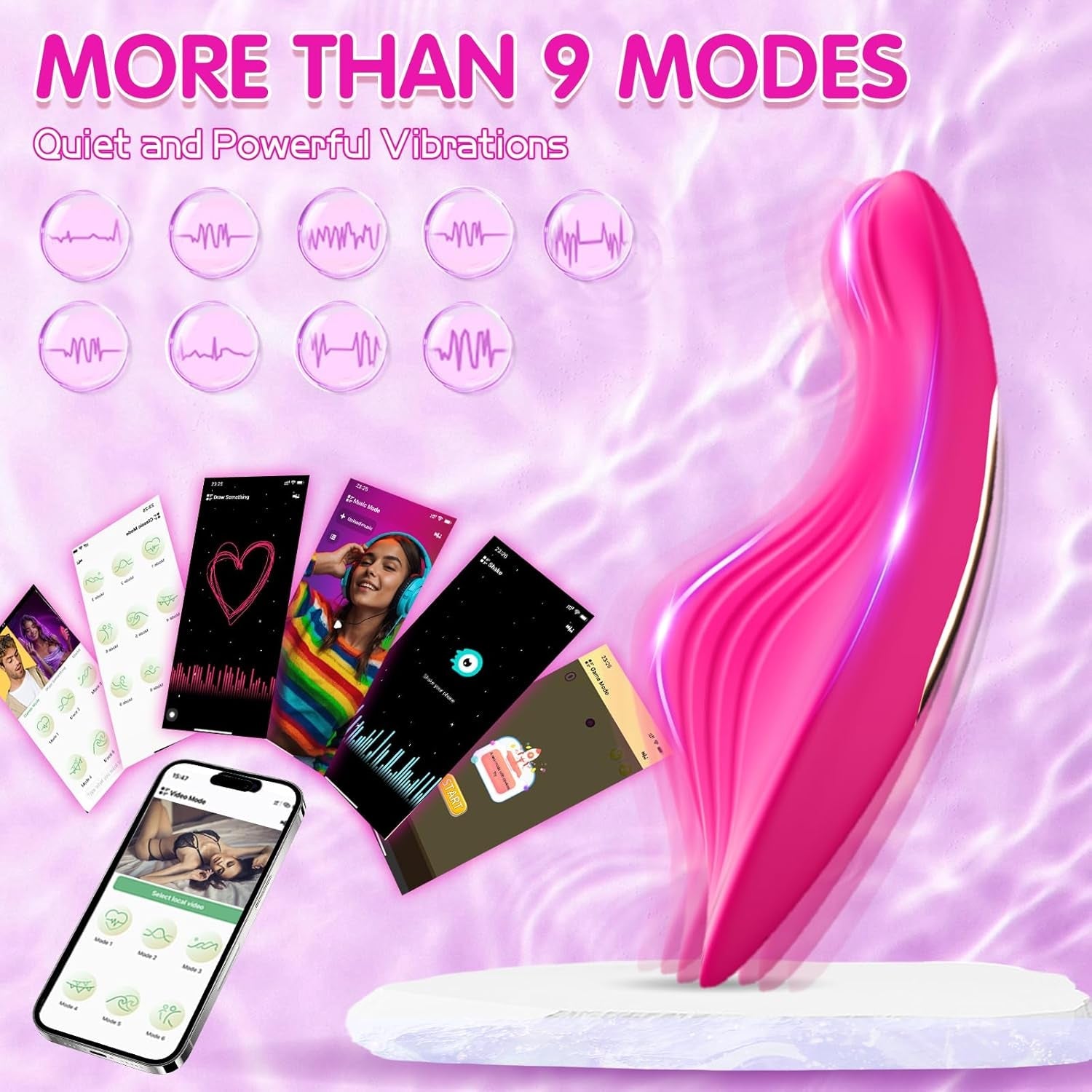 ButterflyLink App Control Panty Vibrator - Vixen | Nova Network