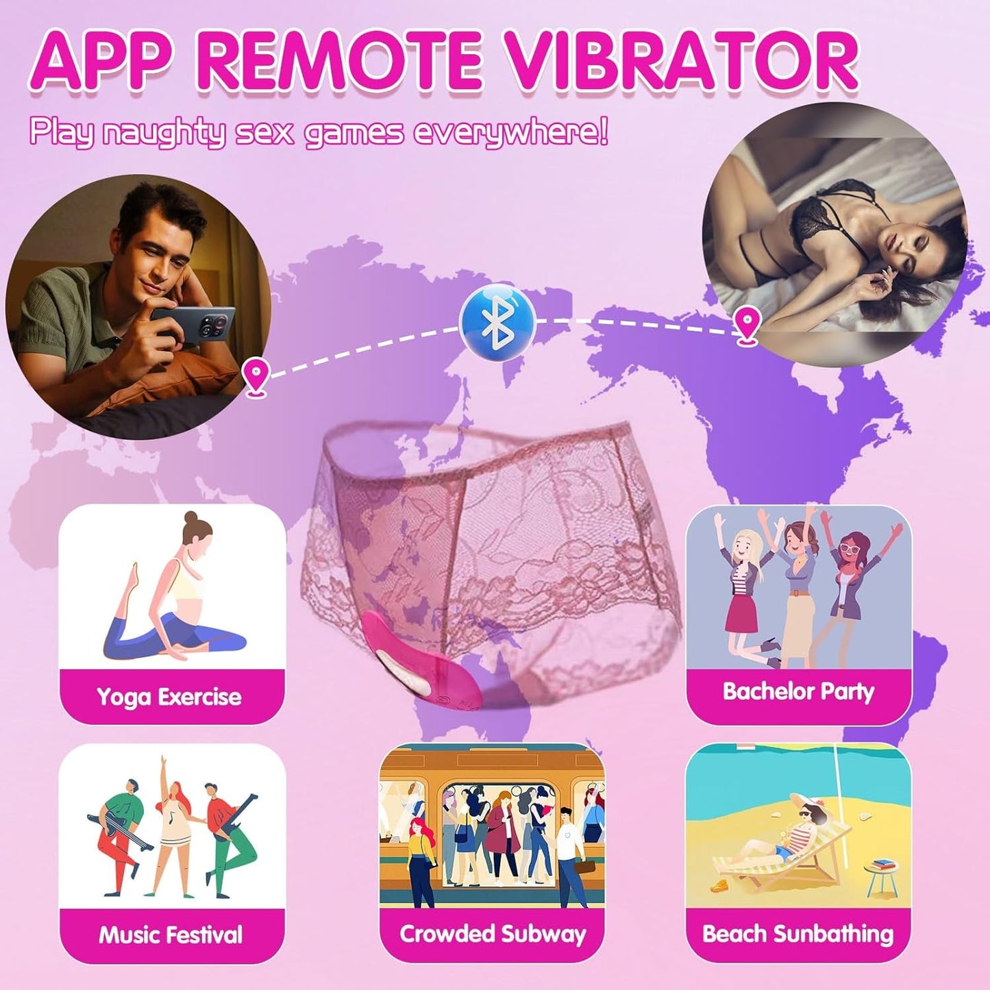 ButterflyLink App Control Panty Vibrator - Vixen | Nova Network