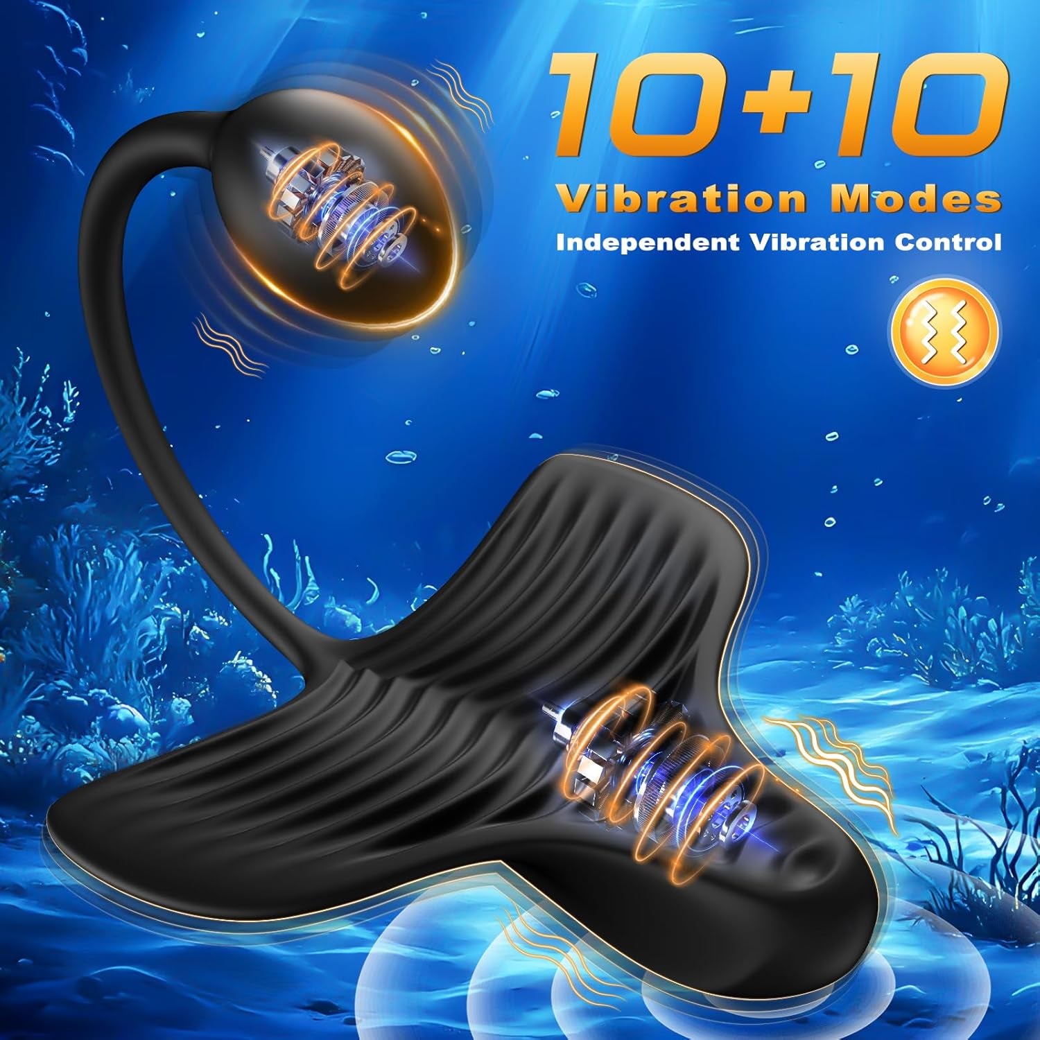 MantaPulse Dual-Motor Prostate Massager Ride-On Vibrator