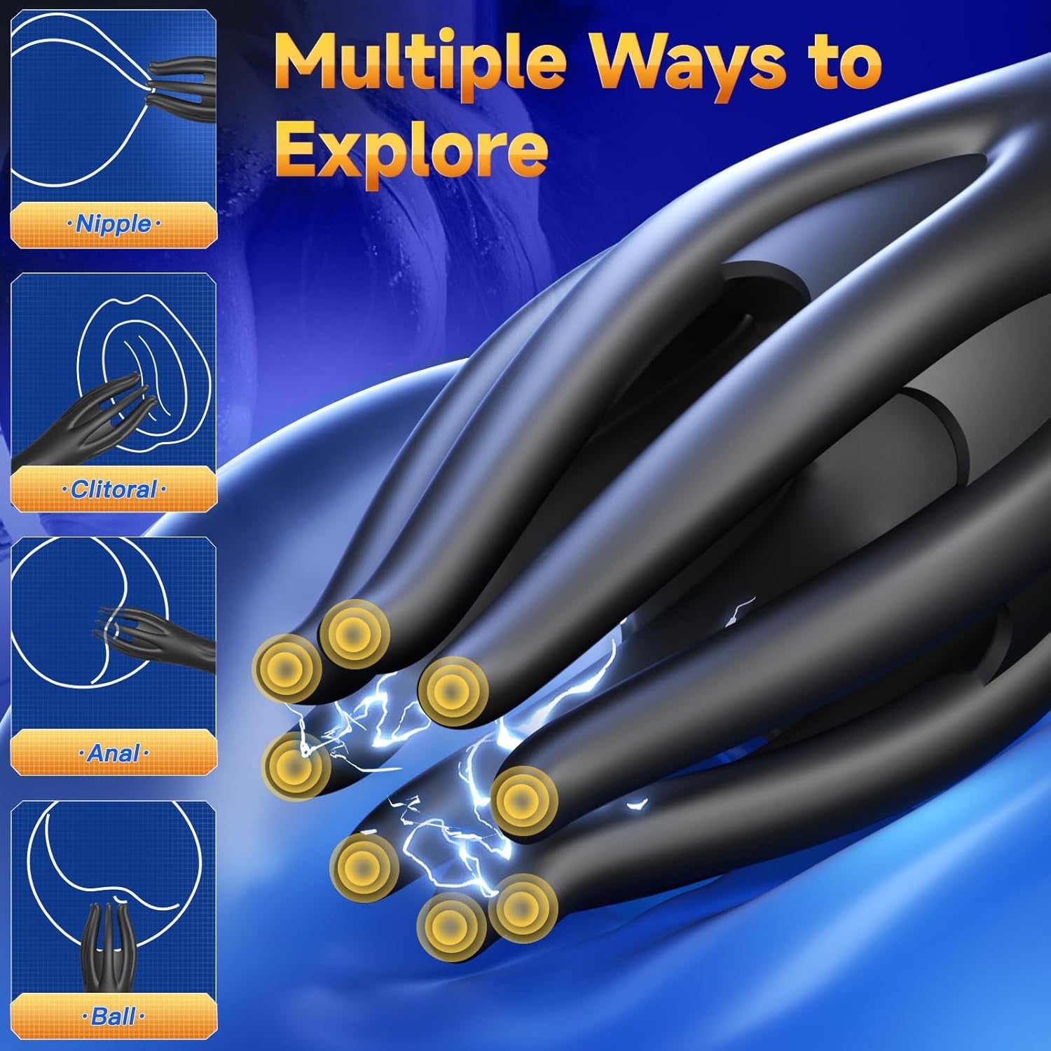 NoxellePulse Tentacle Penis Vibrator for Men