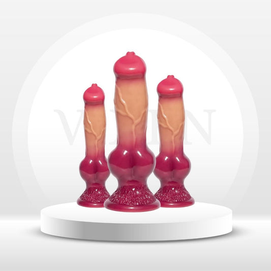 CanineKnot 3 - in - 1 Anal Trainer & Realistic Knot Dildo Set - Vixen | Nova Network
