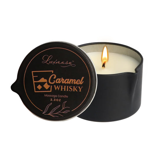 Caramel Whisky Sensual Massage Candle - Vixen | Nova Network