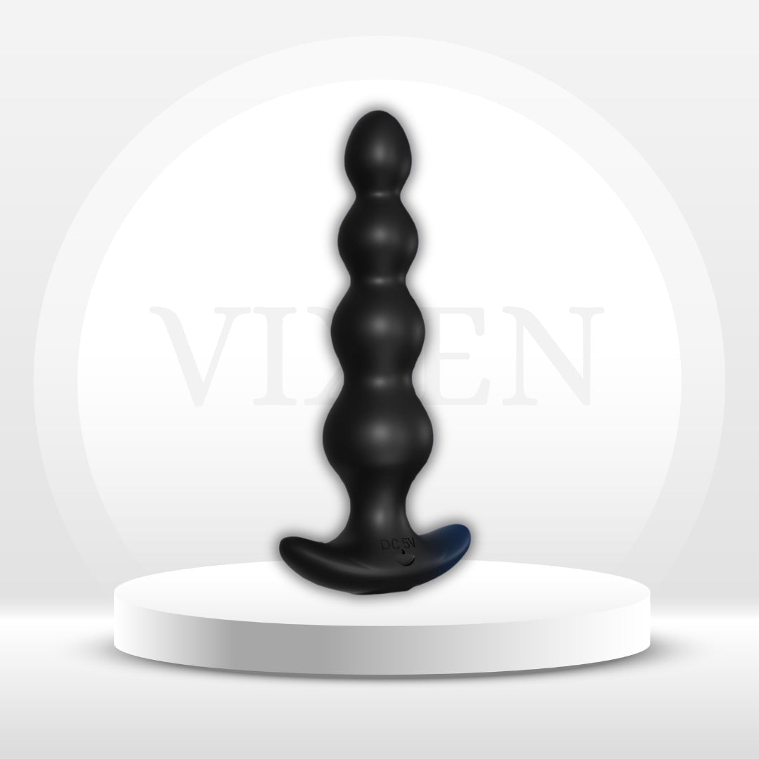 CascadePulse App-Control Vibrating Anal Beads | 9 Modes - Vixen | Nova Network