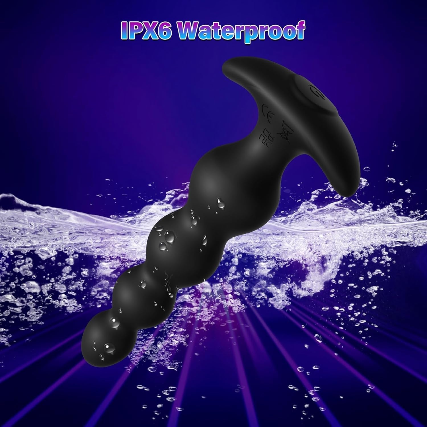 CascadePulse App-Control Vibrating Anal Beads | 9 Modes - Vixen | Nova Network