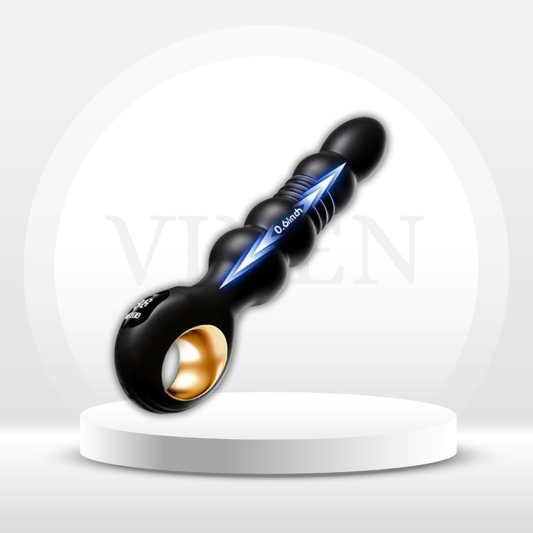 CascadePulseAnal Beads Prostate Massager Thrusting 7+7 Modes - Vixen | Nova Network
