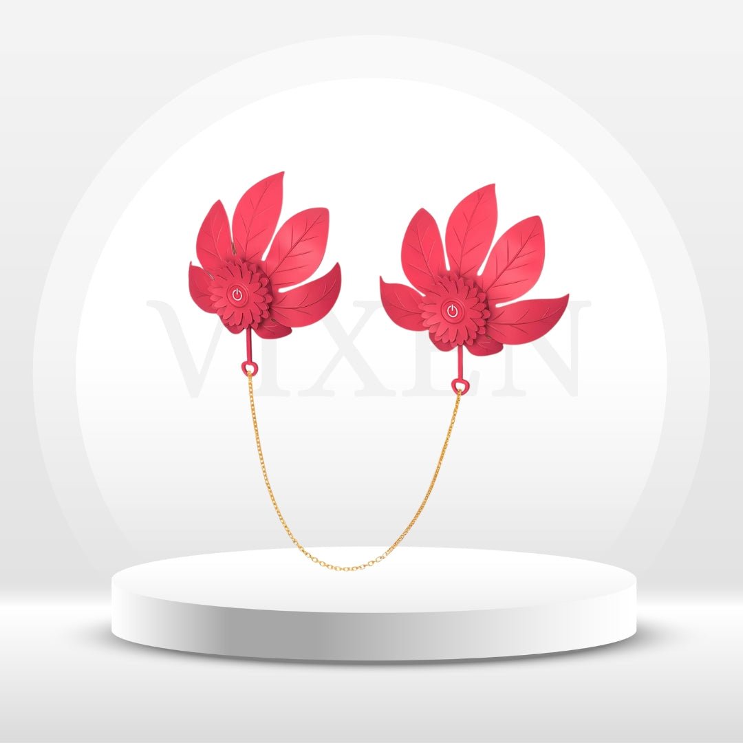 ChainMaster Vibrating Nipple Chain Clamps - Vixen | Nova Network